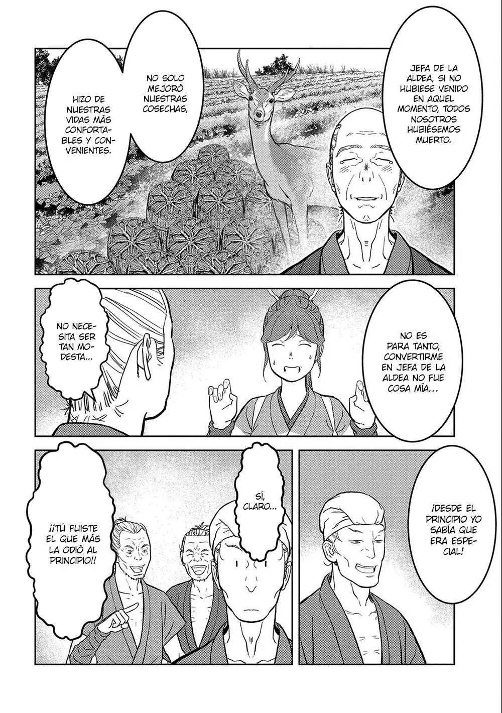 Sengoku Komachi Kuroutan: Noukou Giga Capítulo 35 - Page 3