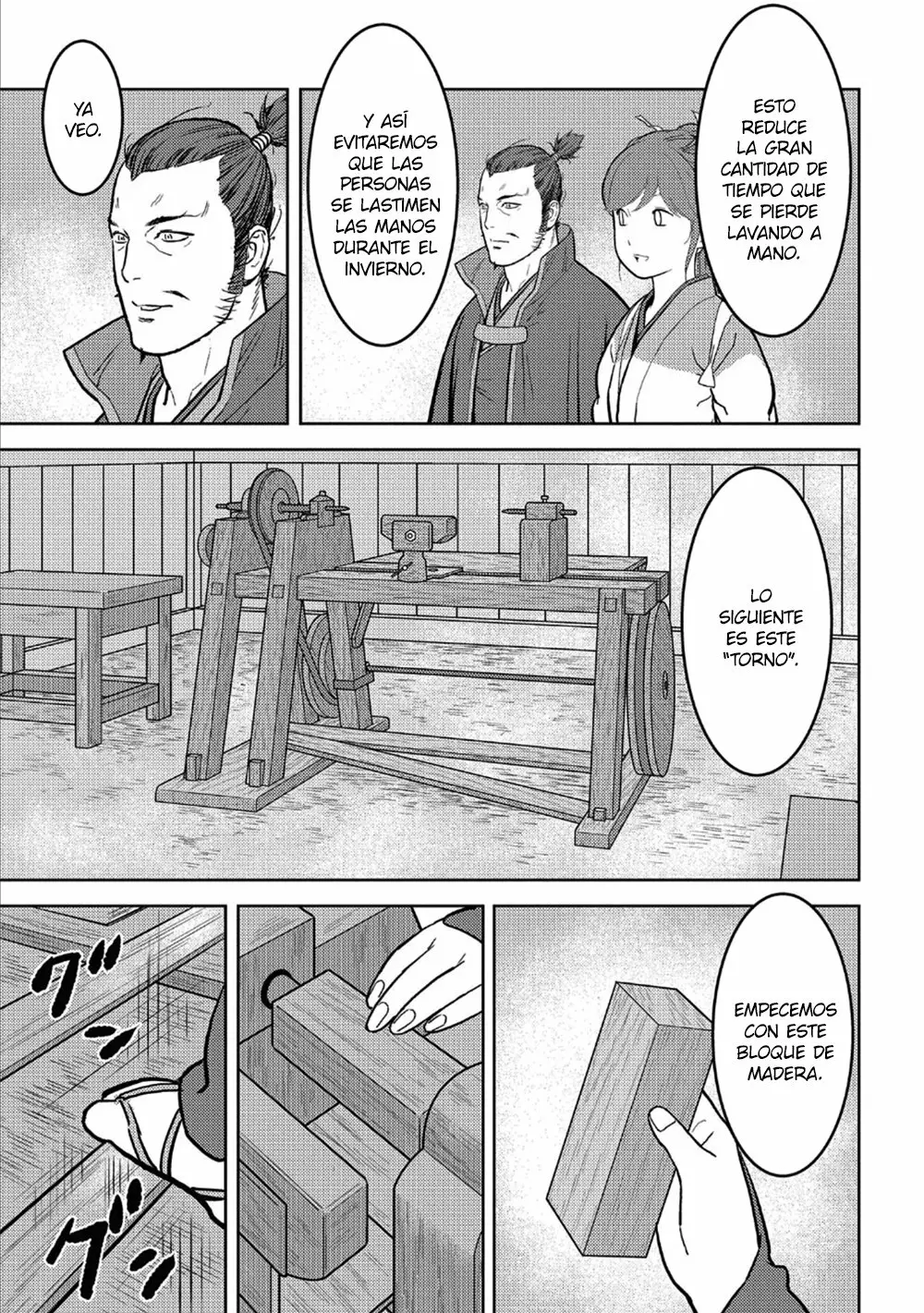 Sengoku Komachi Kuroutan: Noukou Giga Capítulo 36 - Page 15