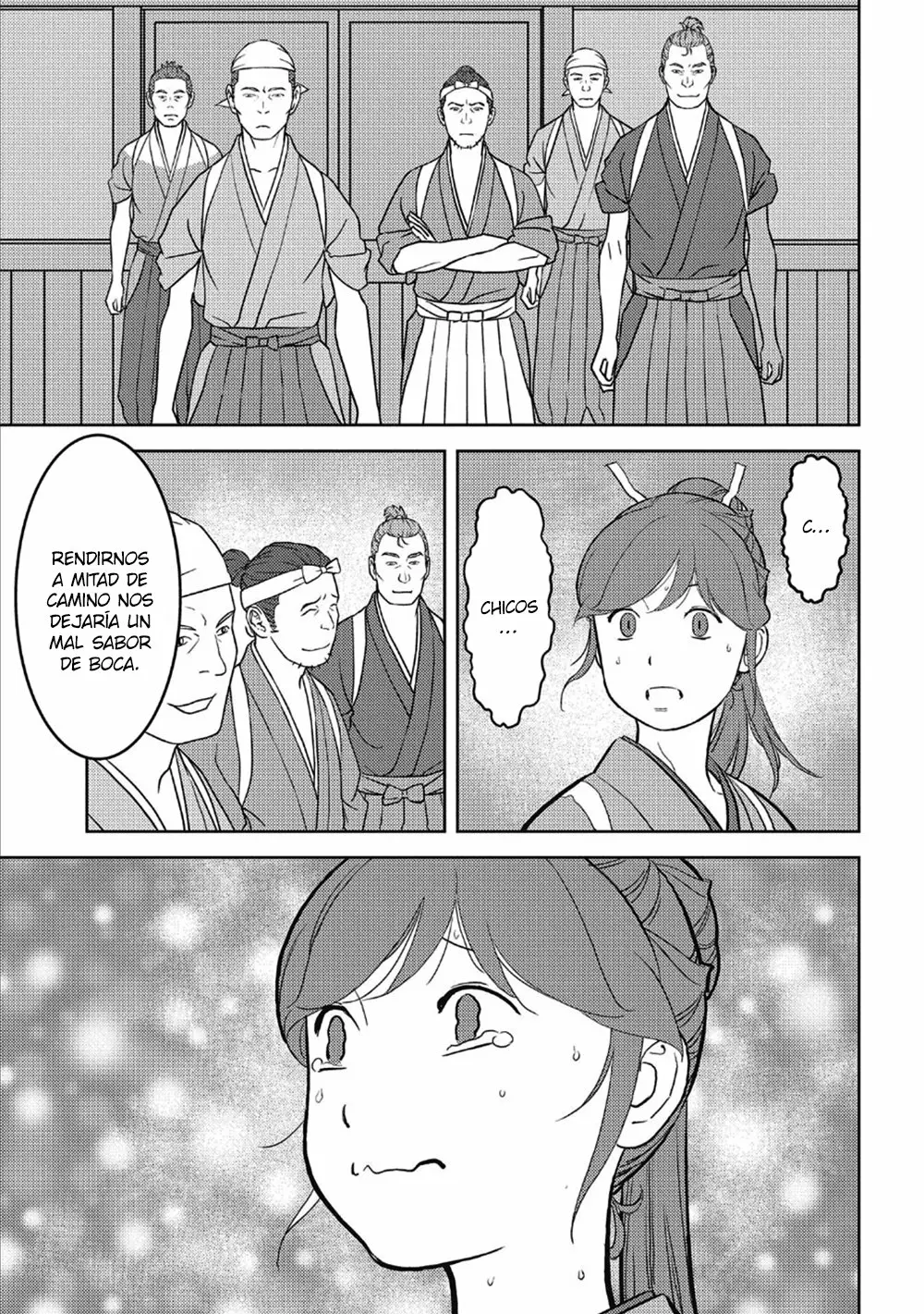 Sengoku Komachi Kuroutan: Noukou Giga Capítulo 36 - Page 33