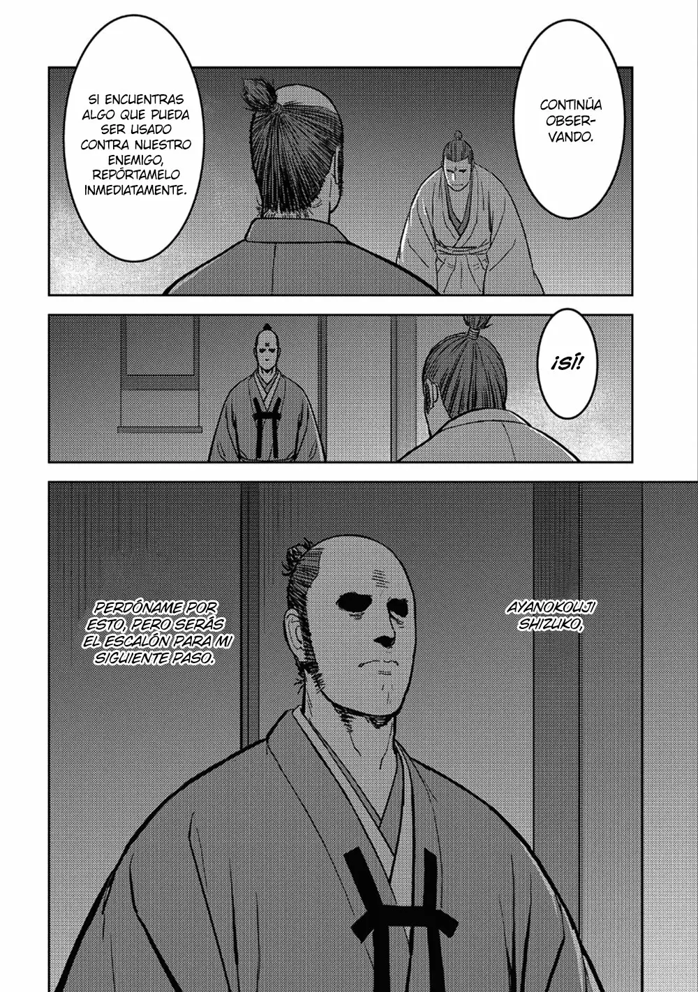 Sengoku Komachi Kuroutan: Noukou Giga Capítulo 36 - Page 38