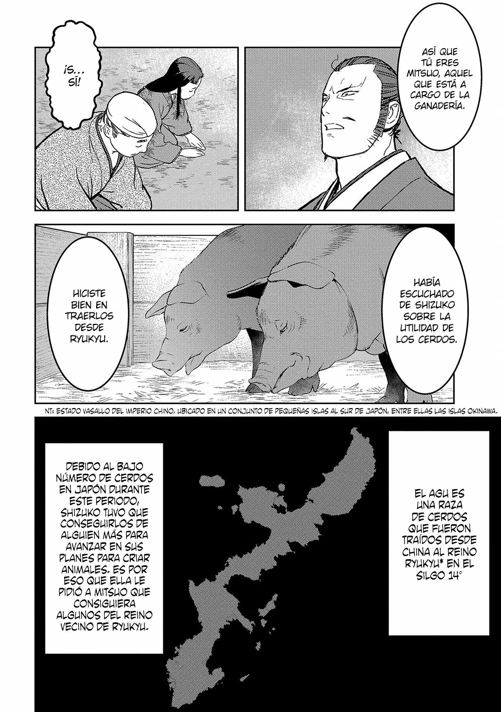 Sengoku Komachi Kuroutan: Noukou Giga Capítulo 37 - Page 15