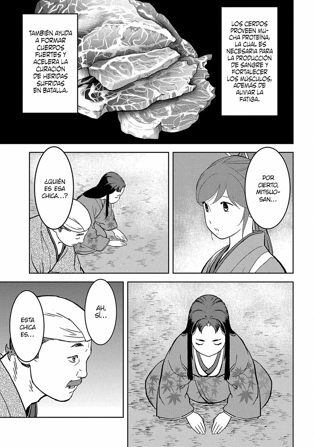 Sengoku Komachi Kuroutan: Noukou Giga Capítulo 37 - Page 16