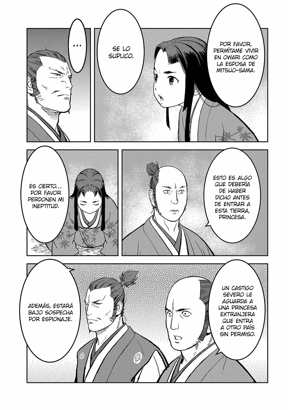 Sengoku Komachi Kuroutan: Noukou Giga Capítulo 37 - Page 20