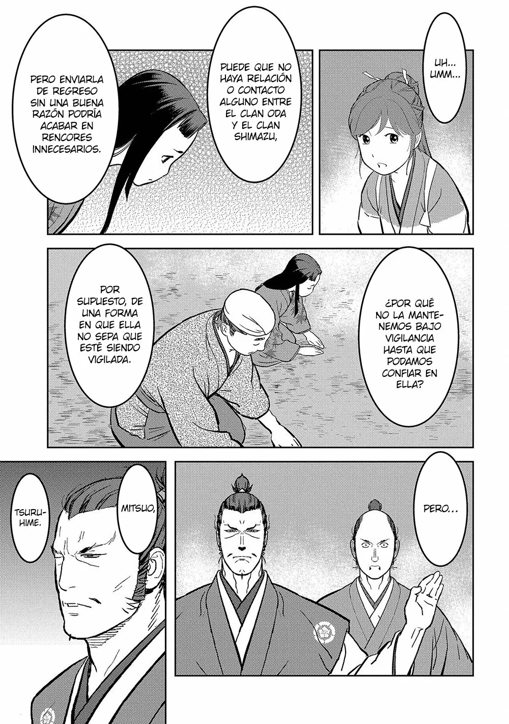 Sengoku Komachi Kuroutan: Noukou Giga Capítulo 37 - Page 22