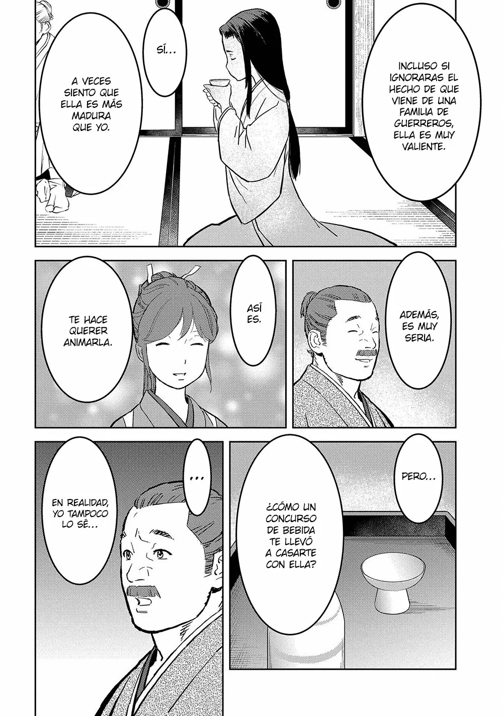 Sengoku Komachi Kuroutan: Noukou Giga Capítulo 37 - Page 27