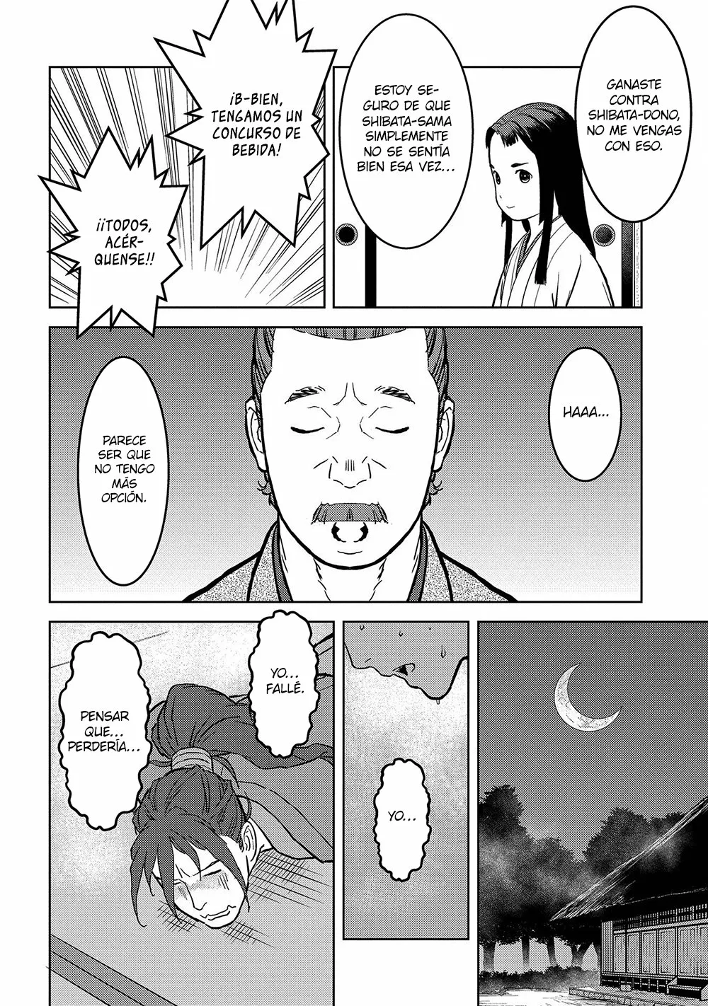 Sengoku Komachi Kuroutan: Noukou Giga Capítulo 37 - Page 29