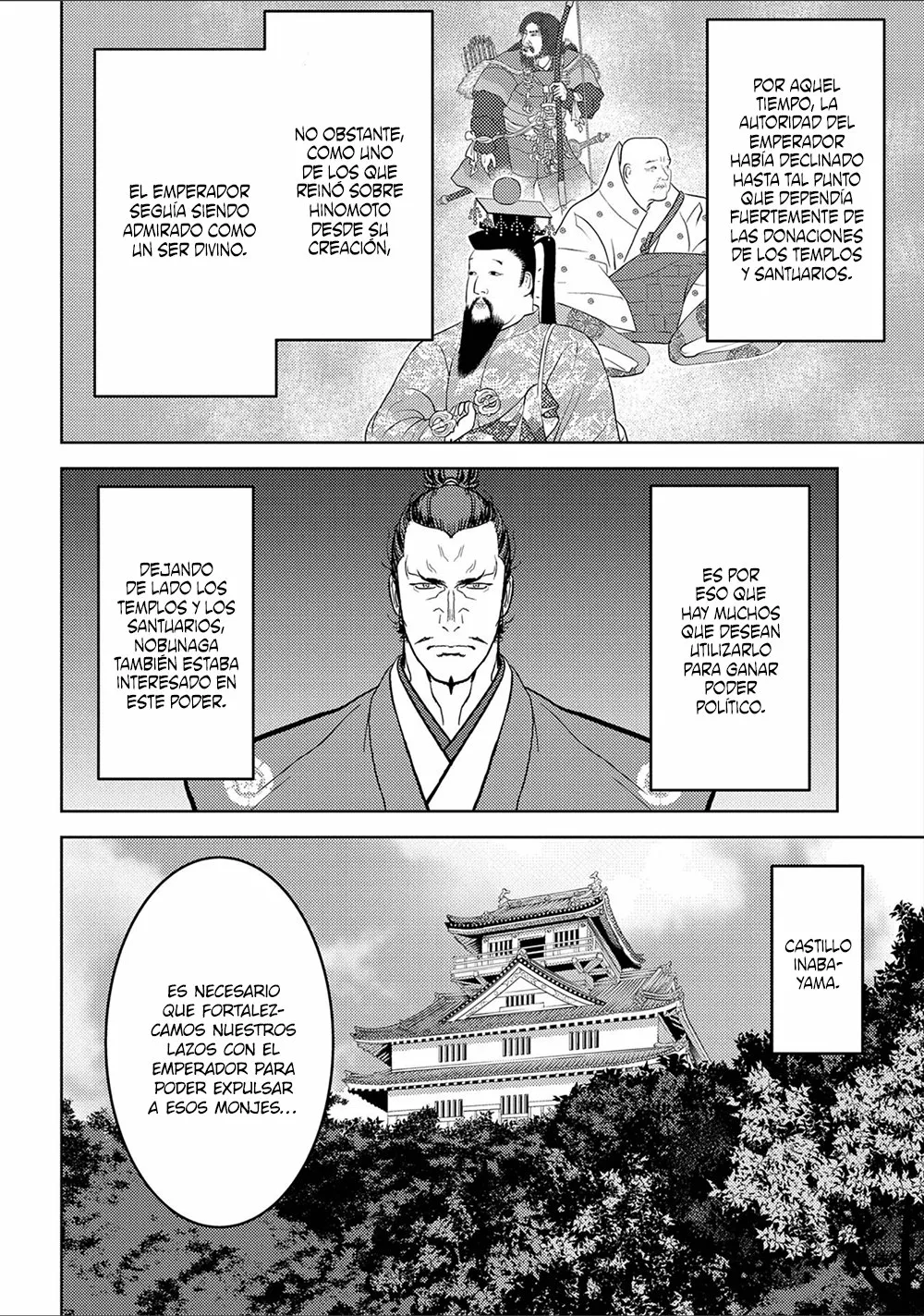 Sengoku Komachi Kuroutan: Noukou Giga Capítulo 38 - Page 3