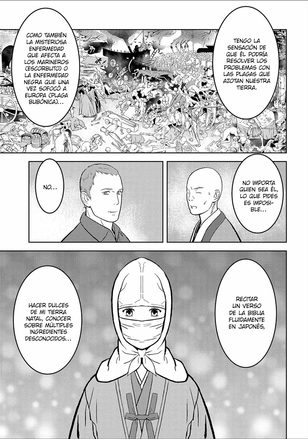 Sengoku Komachi Kuroutan: Noukou Giga Capítulo 38 - Page 30