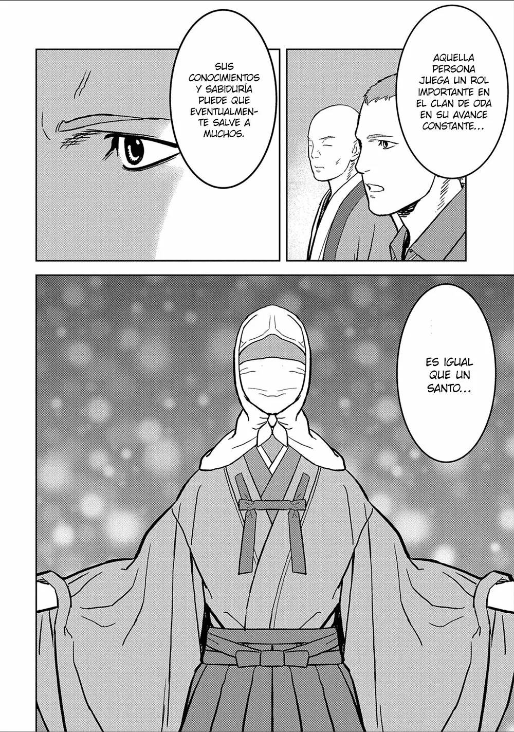 Sengoku Komachi Kuroutan: Noukou Giga Capítulo 38 - Page 31