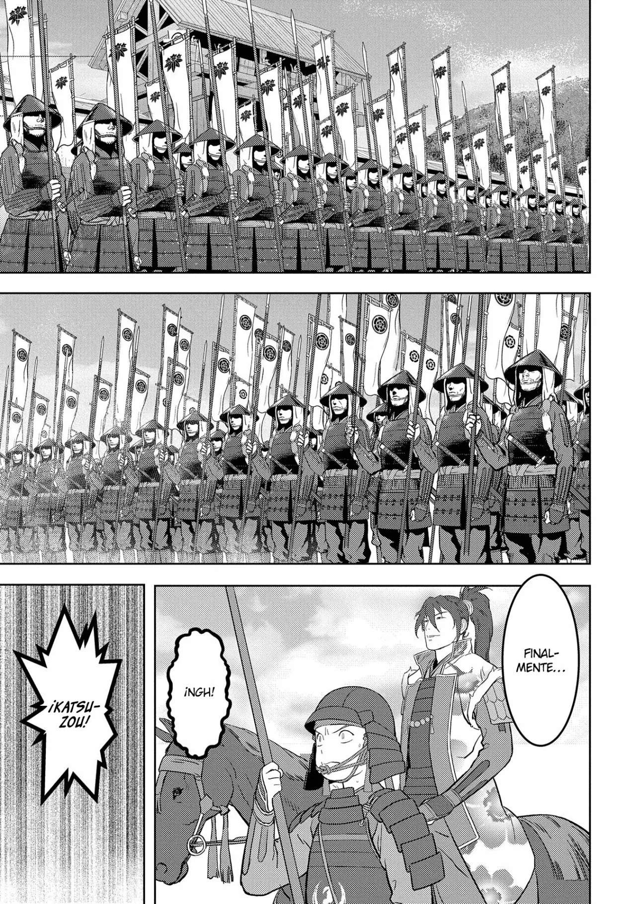 Sengoku Komachi Kuroutan: Noukou Giga Capítulo 39 - Page 14