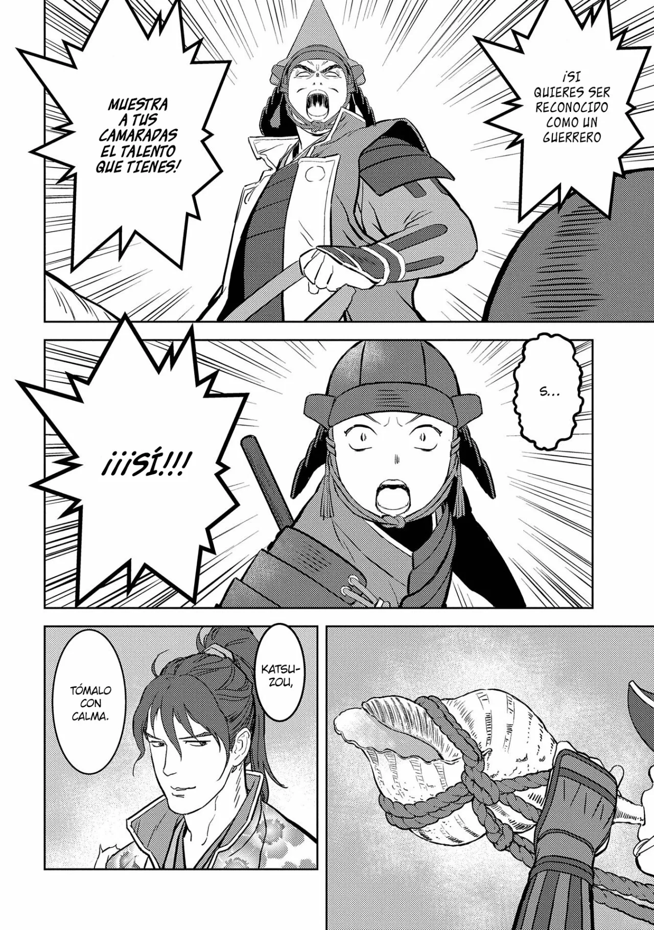 Sengoku Komachi Kuroutan: Noukou Giga Capítulo 39 - Page 15