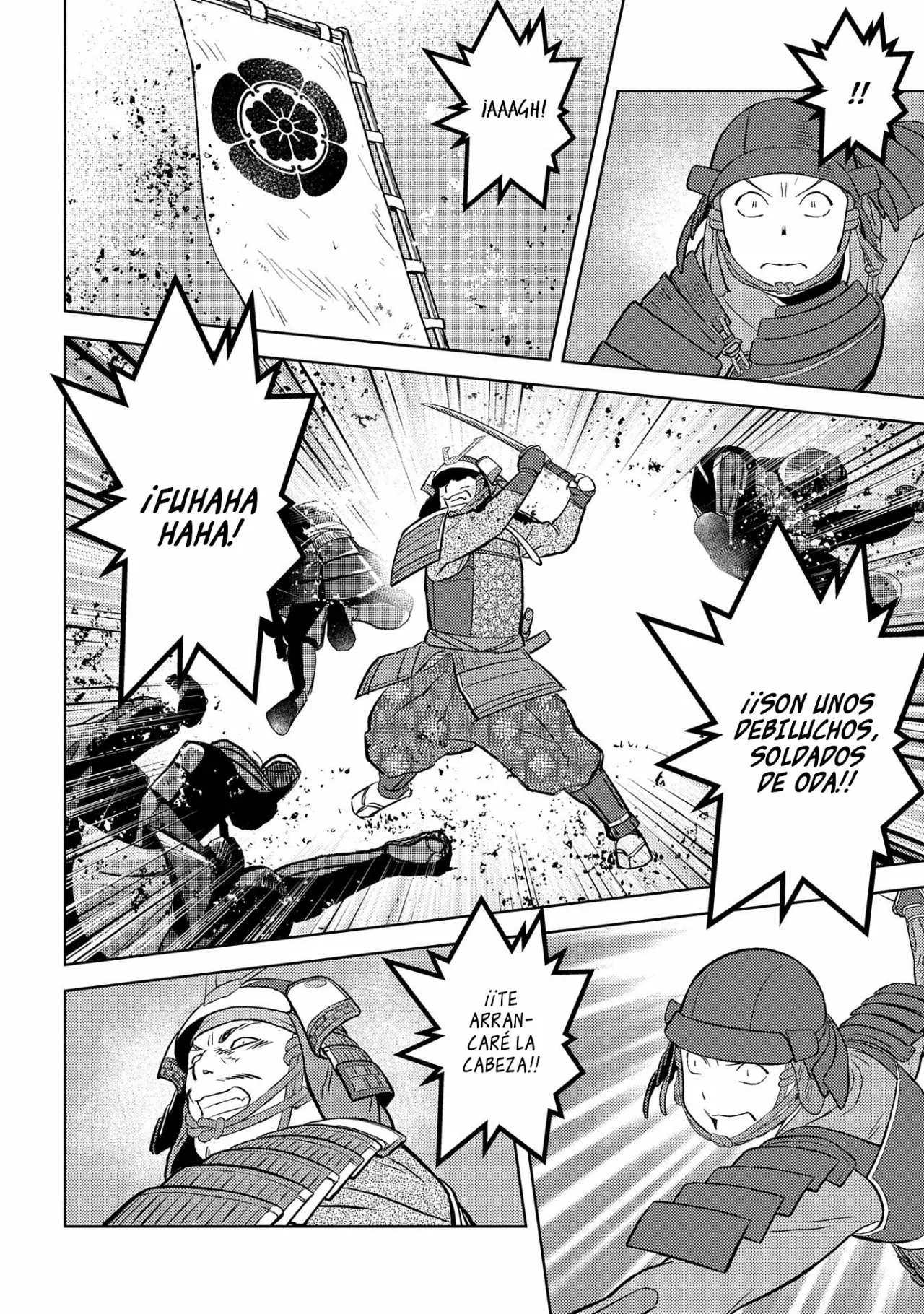 Sengoku Komachi Kuroutan: Noukou Giga Capítulo 39 - Page 23