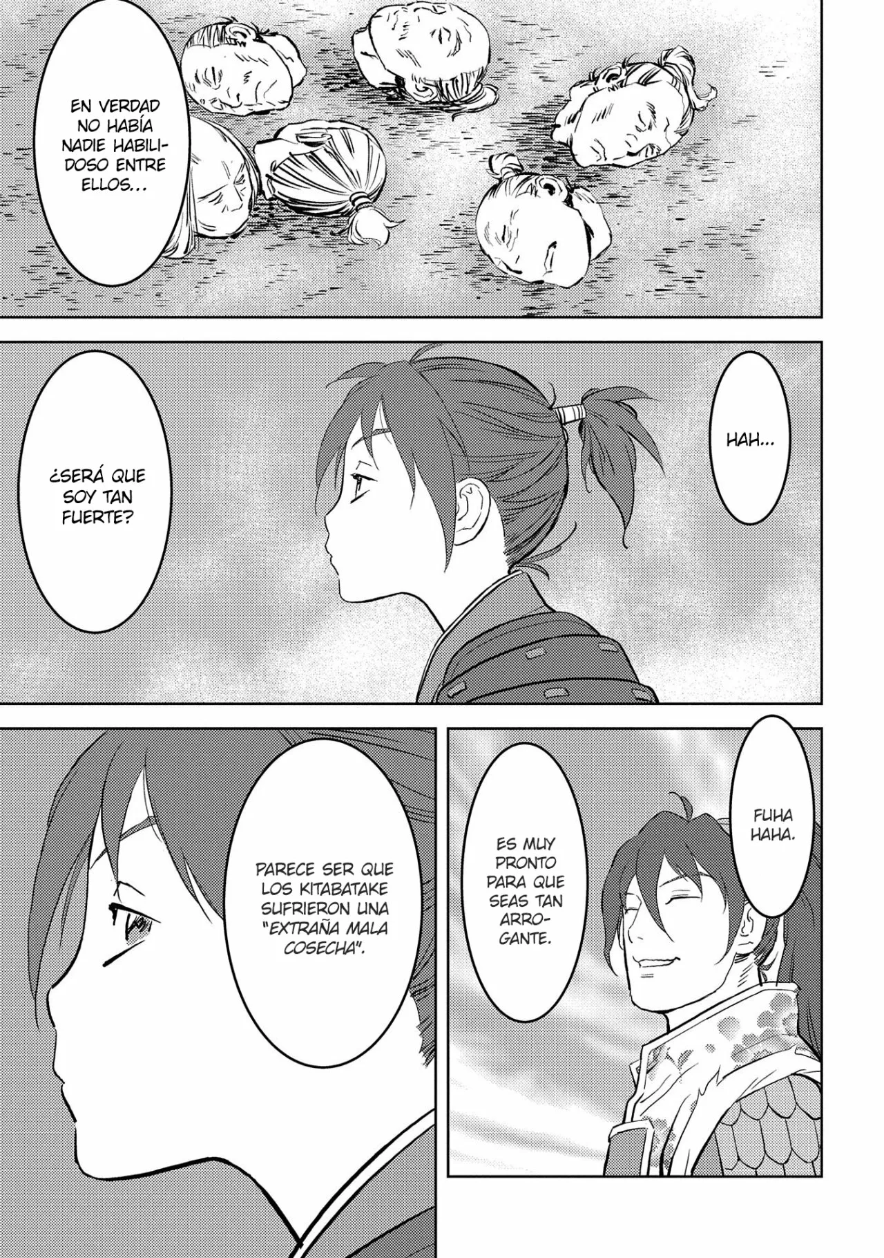 Sengoku Komachi Kuroutan: Noukou Giga Capítulo 39 - Page 32