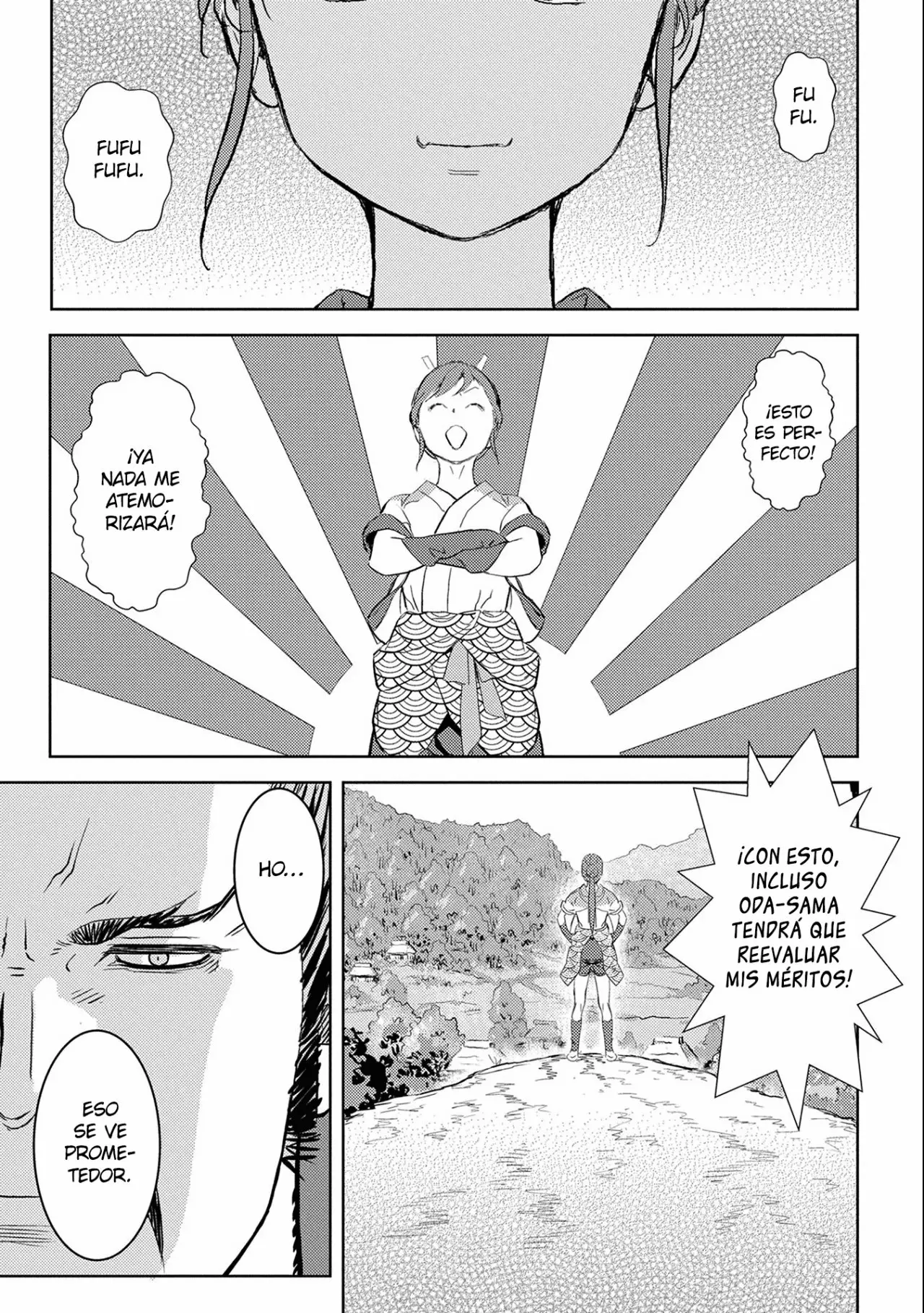 Sengoku Komachi Kuroutan: Noukou Giga Capítulo 4 - Page 12