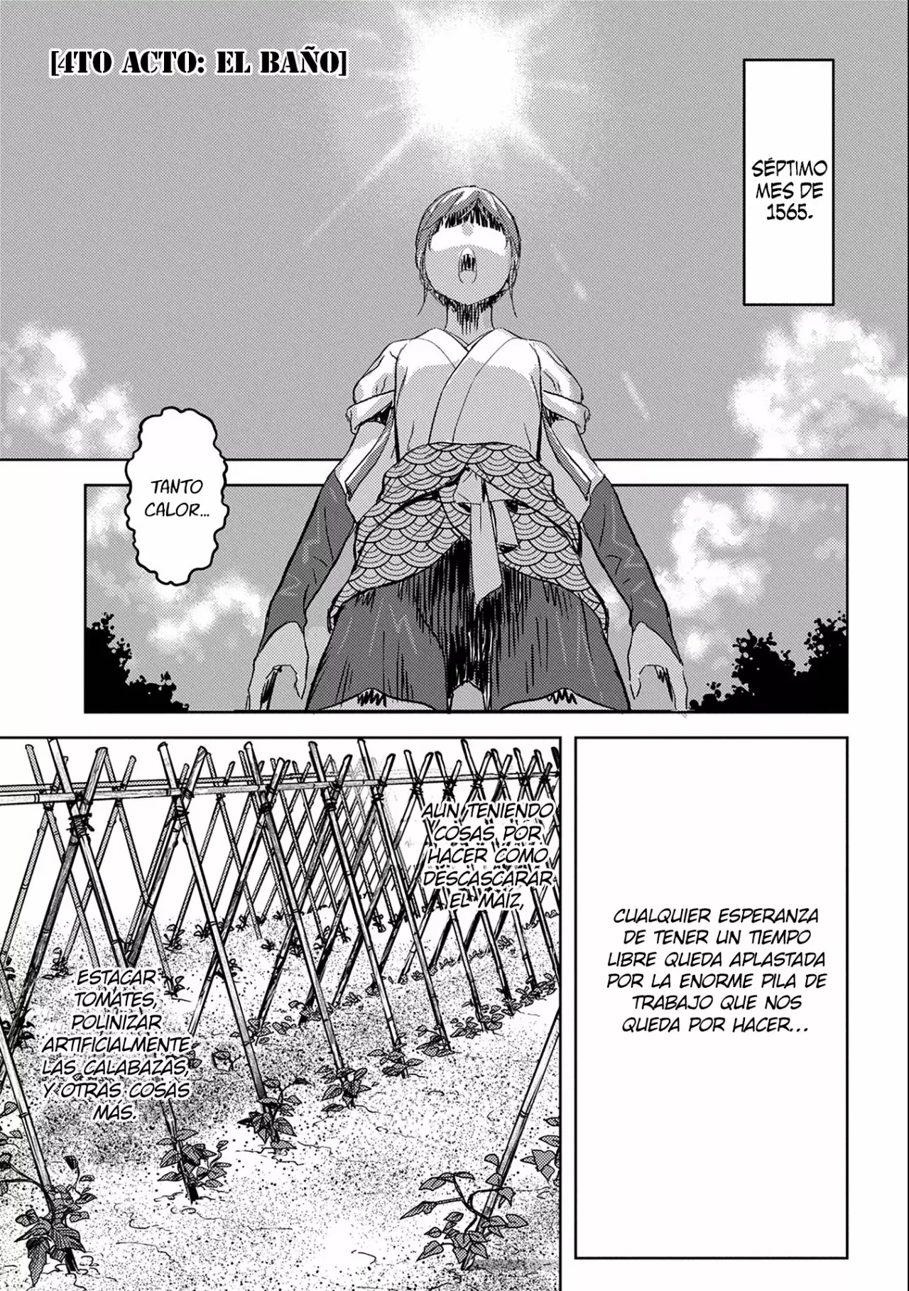 Sengoku Komachi Kuroutan: Noukou Giga Capítulo 4 - Page 2