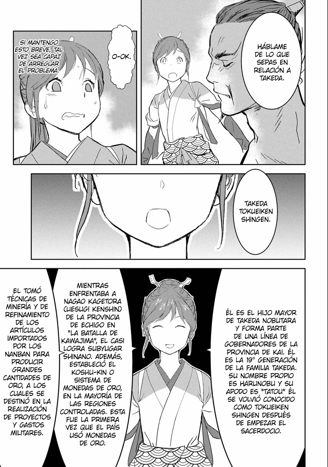 Sengoku Komachi Kuroutan: Noukou Giga Capítulo 4 - Page 25