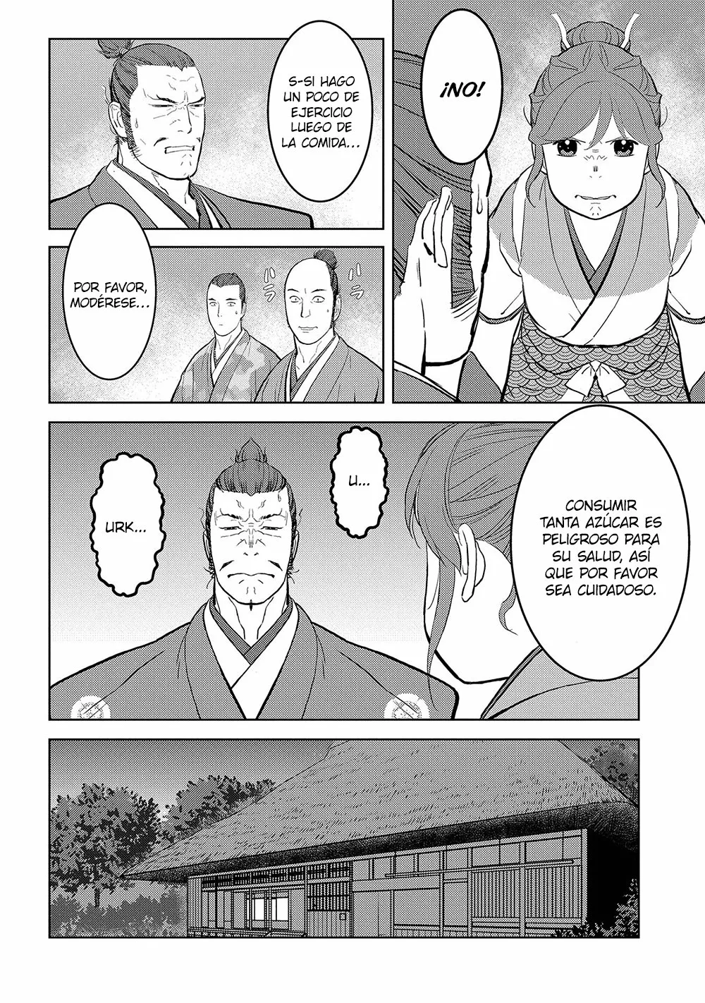 Sengoku Komachi Kuroutan: Noukou Giga Capítulo 40 - Page 17