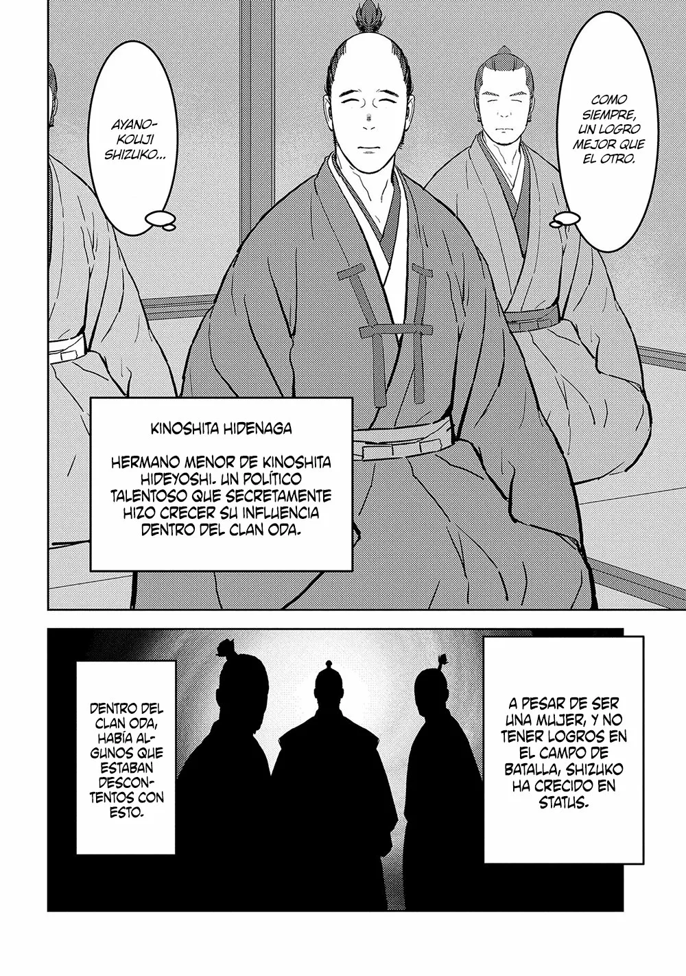 Sengoku Komachi Kuroutan: Noukou Giga Capítulo 40 - Page 23