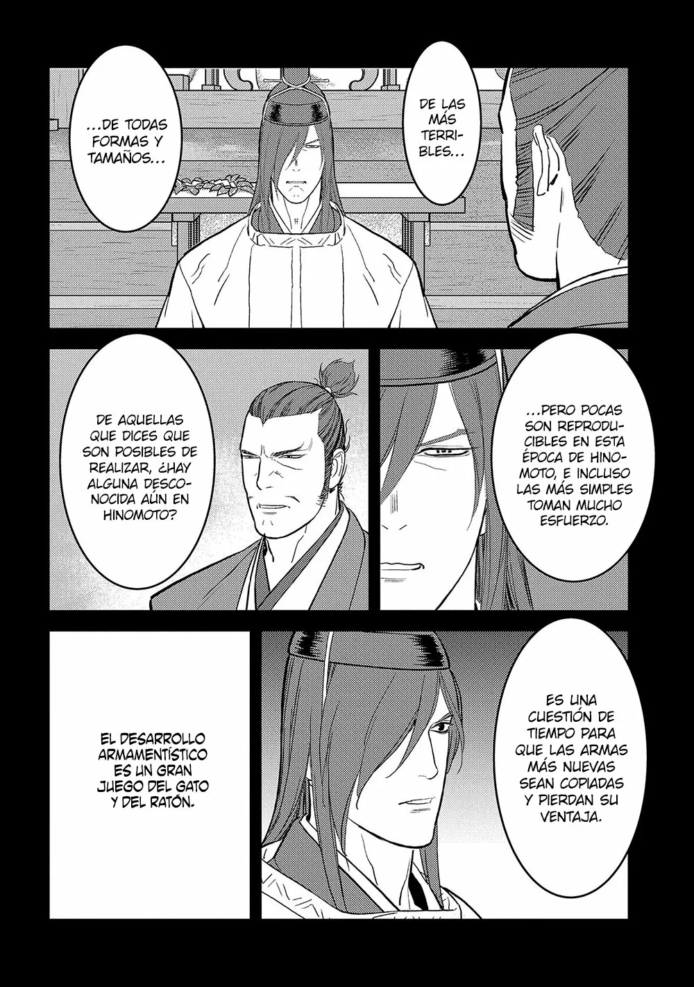 Sengoku Komachi Kuroutan: Noukou Giga Capítulo 40 - Page 4