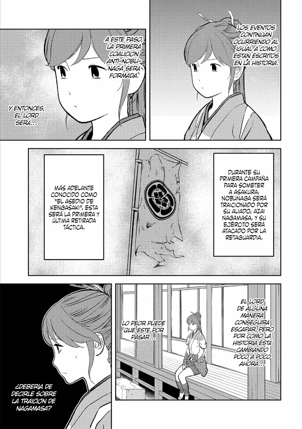 Sengoku Komachi Kuroutan: Noukou Giga Capítulo 42 - Page 11