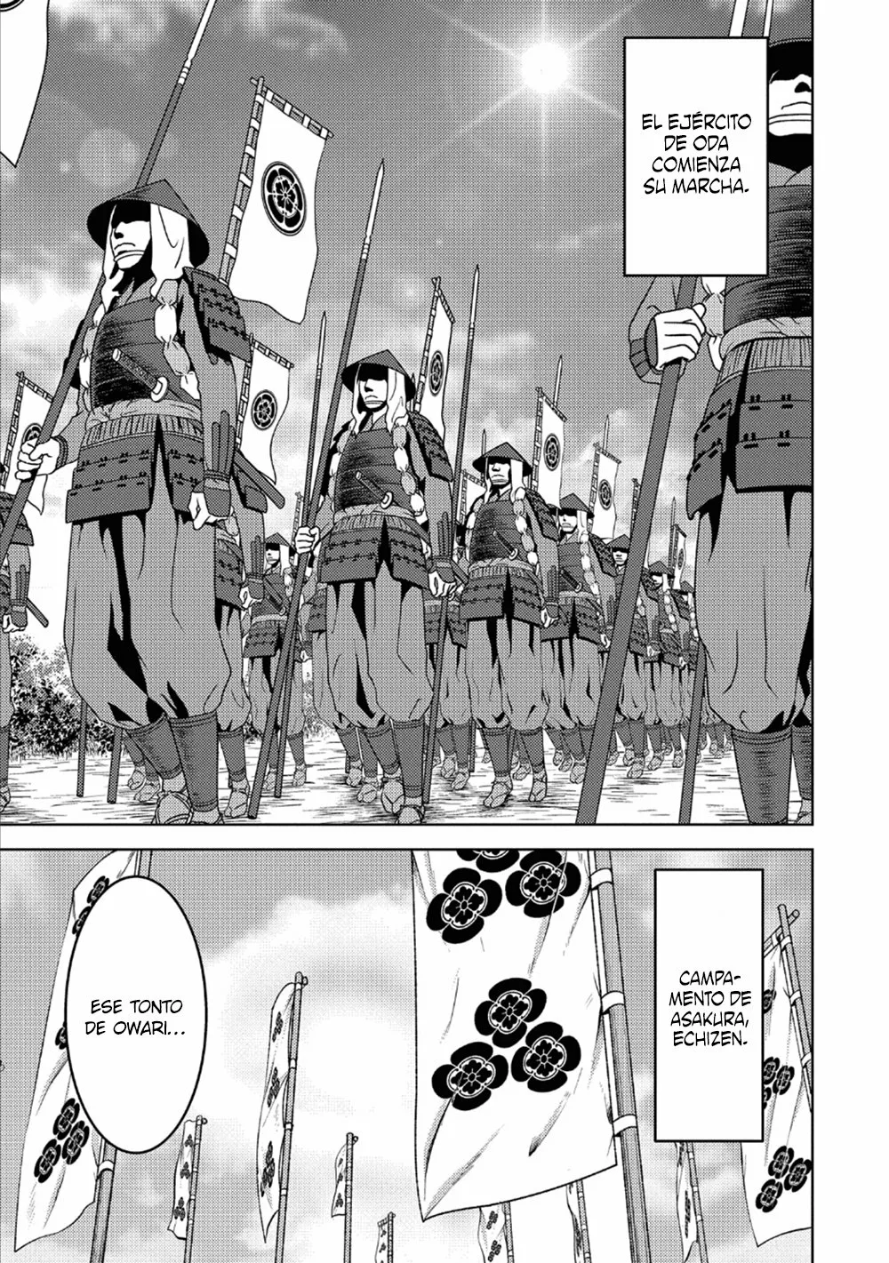 Sengoku Komachi Kuroutan: Noukou Giga Capítulo 42 - Page 13