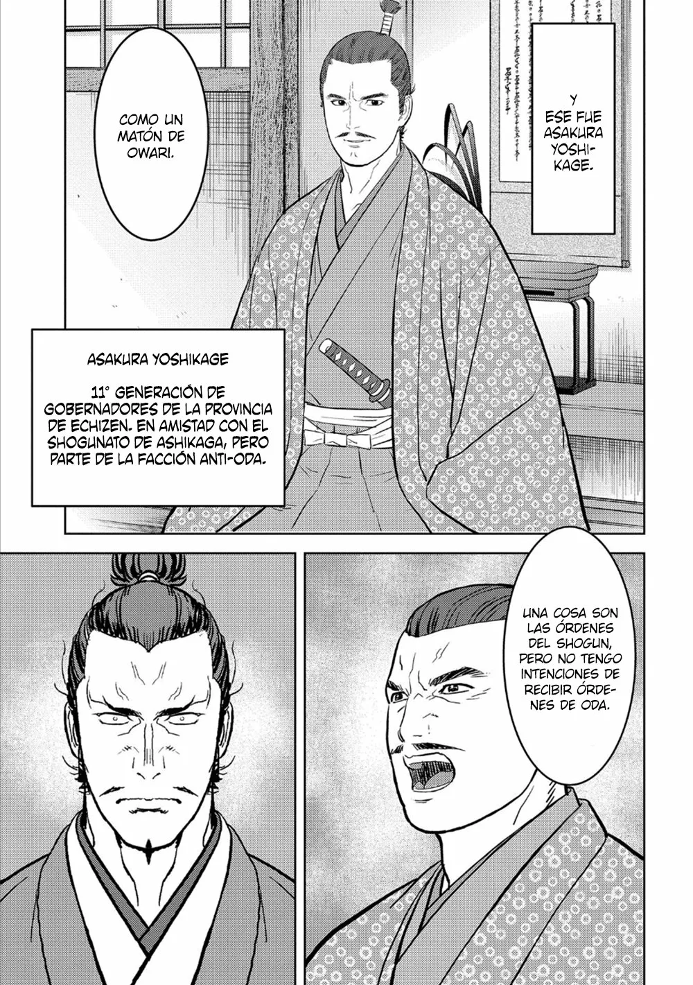 Sengoku Komachi Kuroutan: Noukou Giga Capítulo 42 - Page 9