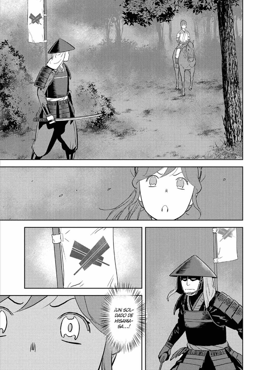 Sengoku Komachi Kuroutan: Noukou Giga Capítulo 43 - Page 25