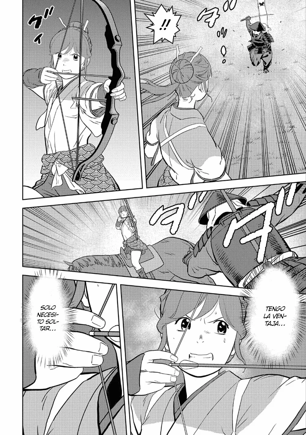 Sengoku Komachi Kuroutan: Noukou Giga Capítulo 43 - Page 26