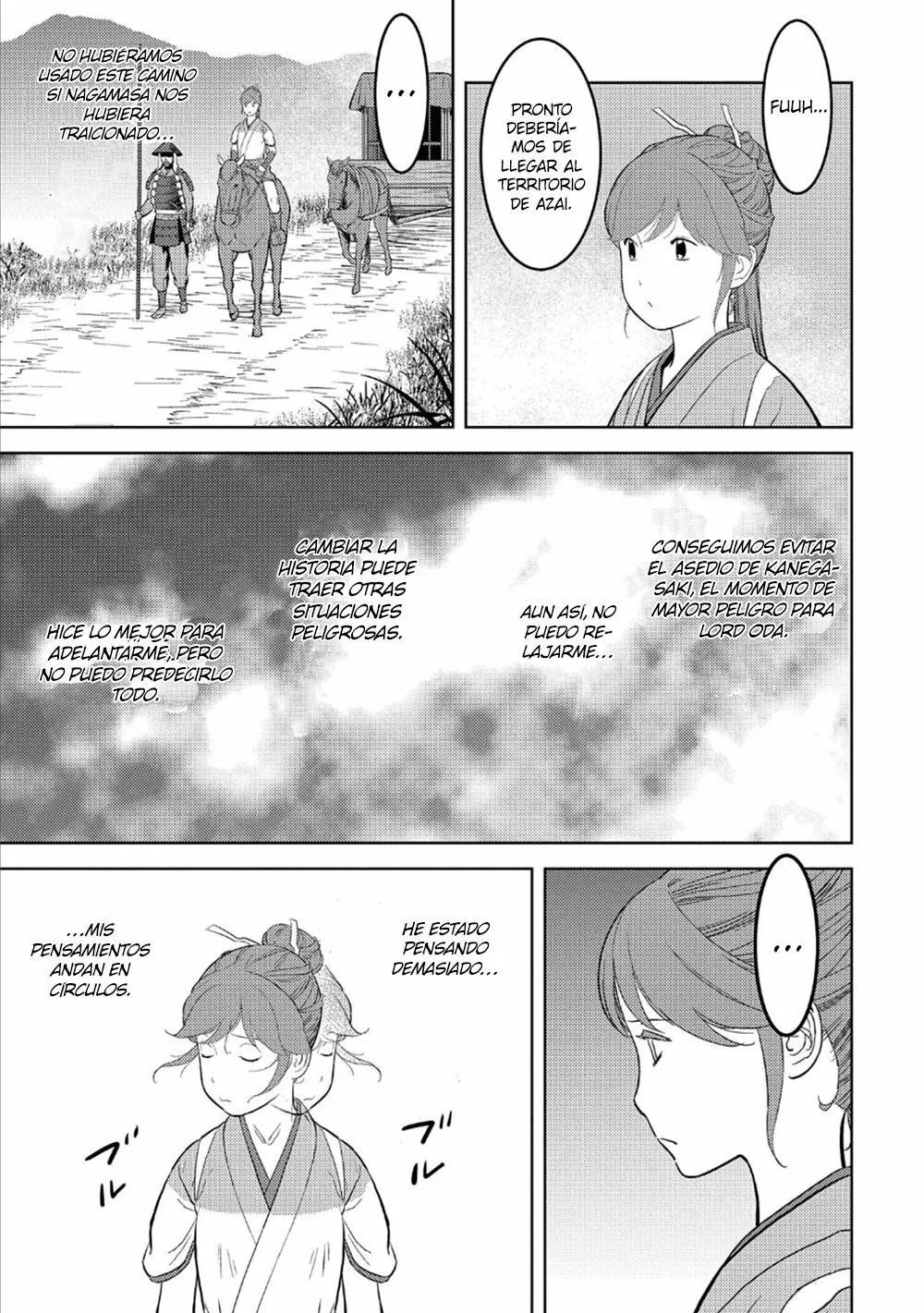 Sengoku Komachi Kuroutan: Noukou Giga Capítulo 43 - Page 7