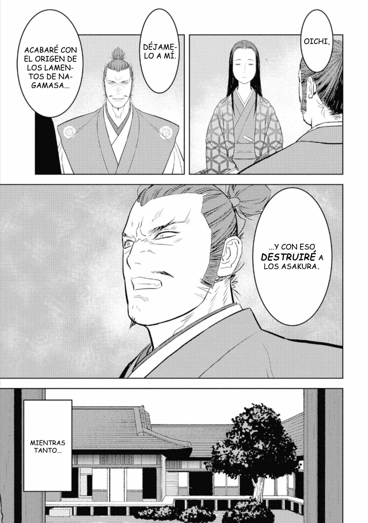 Sengoku Komachi Kuroutan: Noukou Giga Capítulo 45 - Page 10