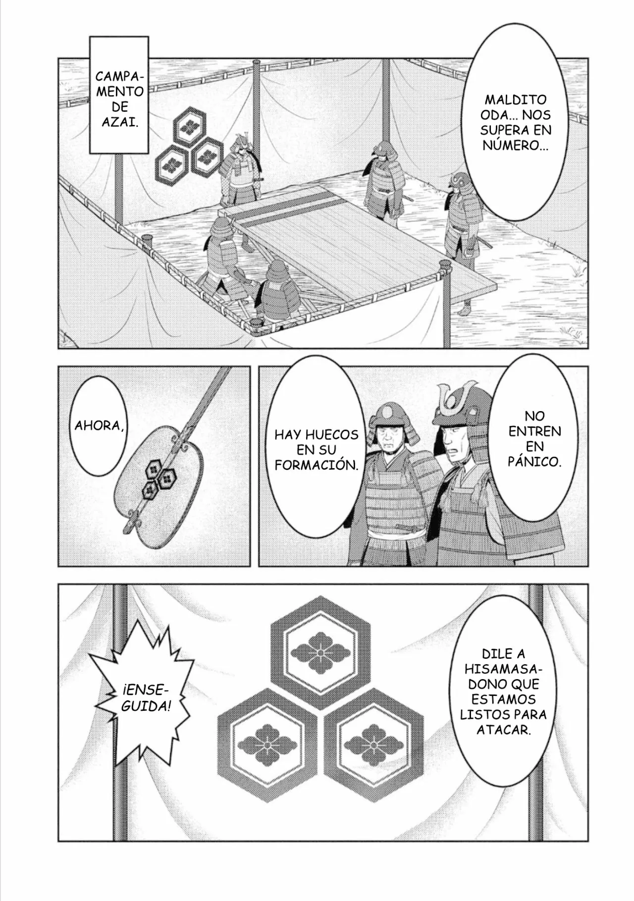 Sengoku Komachi Kuroutan: Noukou Giga Capítulo 45 - Page 24