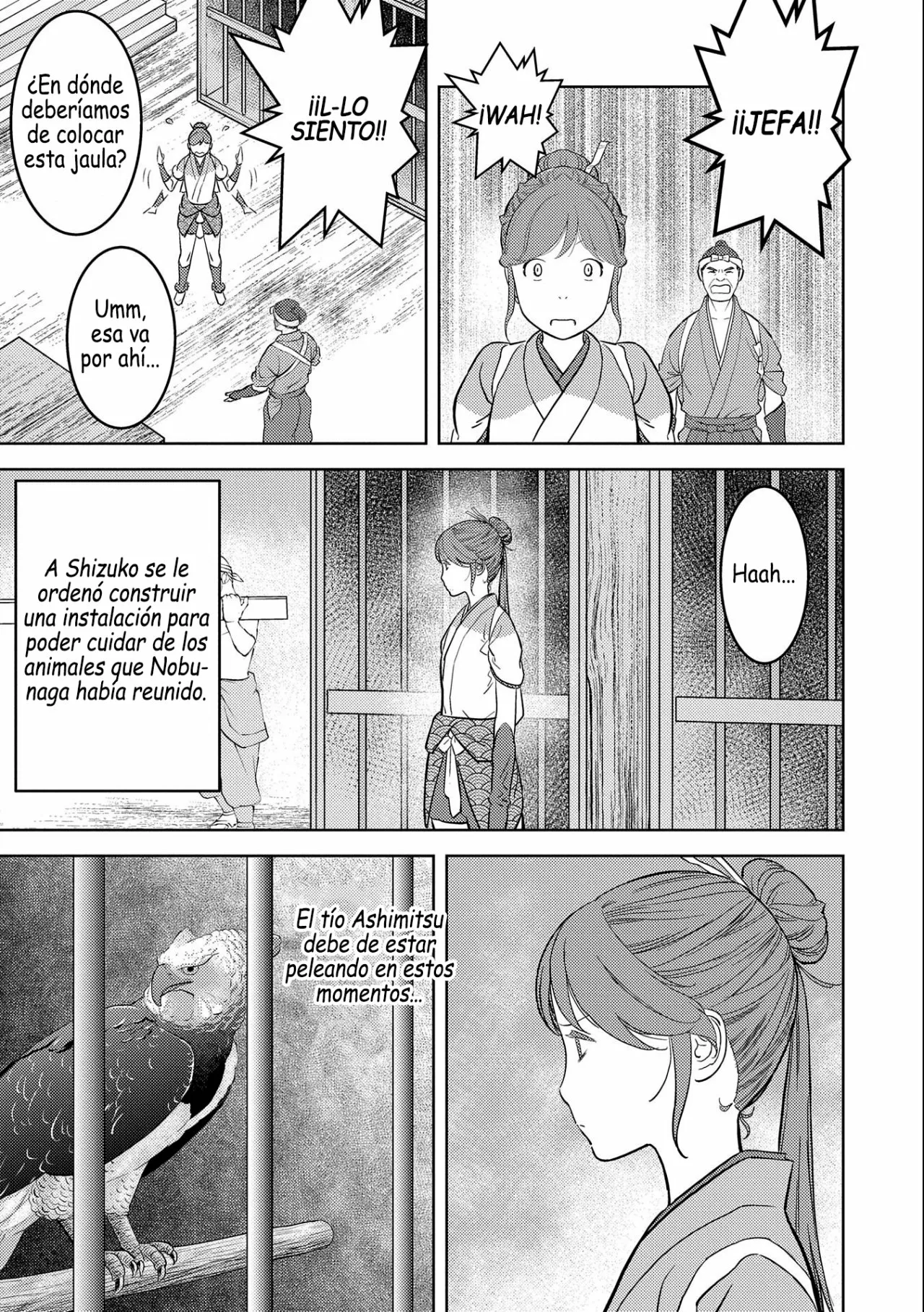 Sengoku Komachi Kuroutan: Noukou Giga Capítulo 46 - Page 15