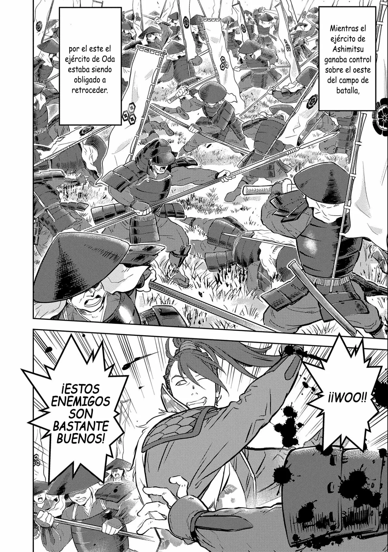 Sengoku Komachi Kuroutan: Noukou Giga Capítulo 46 - Page 18