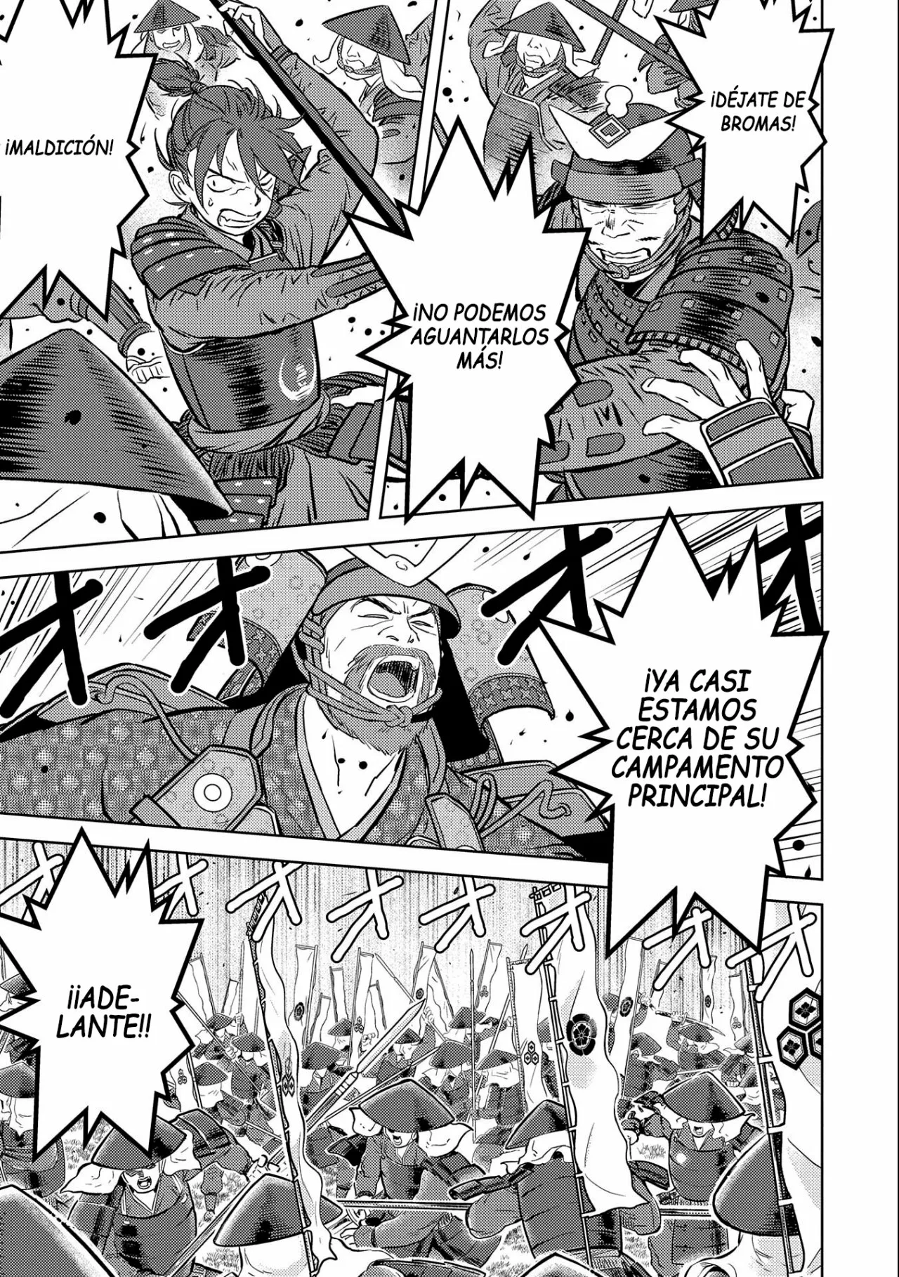 Sengoku Komachi Kuroutan: Noukou Giga Capítulo 46 - Page 19