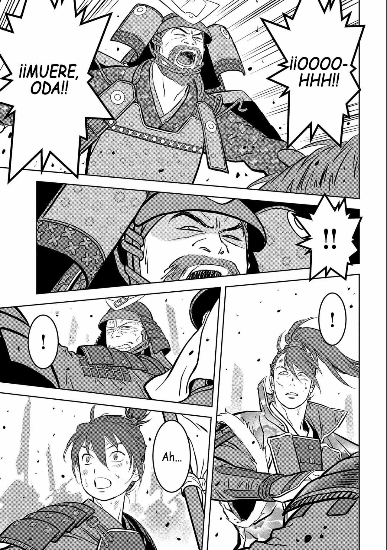 Sengoku Komachi Kuroutan: Noukou Giga Capítulo 46 - Page 21