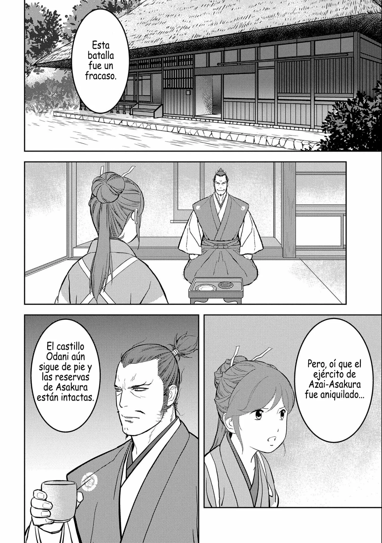 Sengoku Komachi Kuroutan: Noukou Giga Capítulo 46 - Page 26