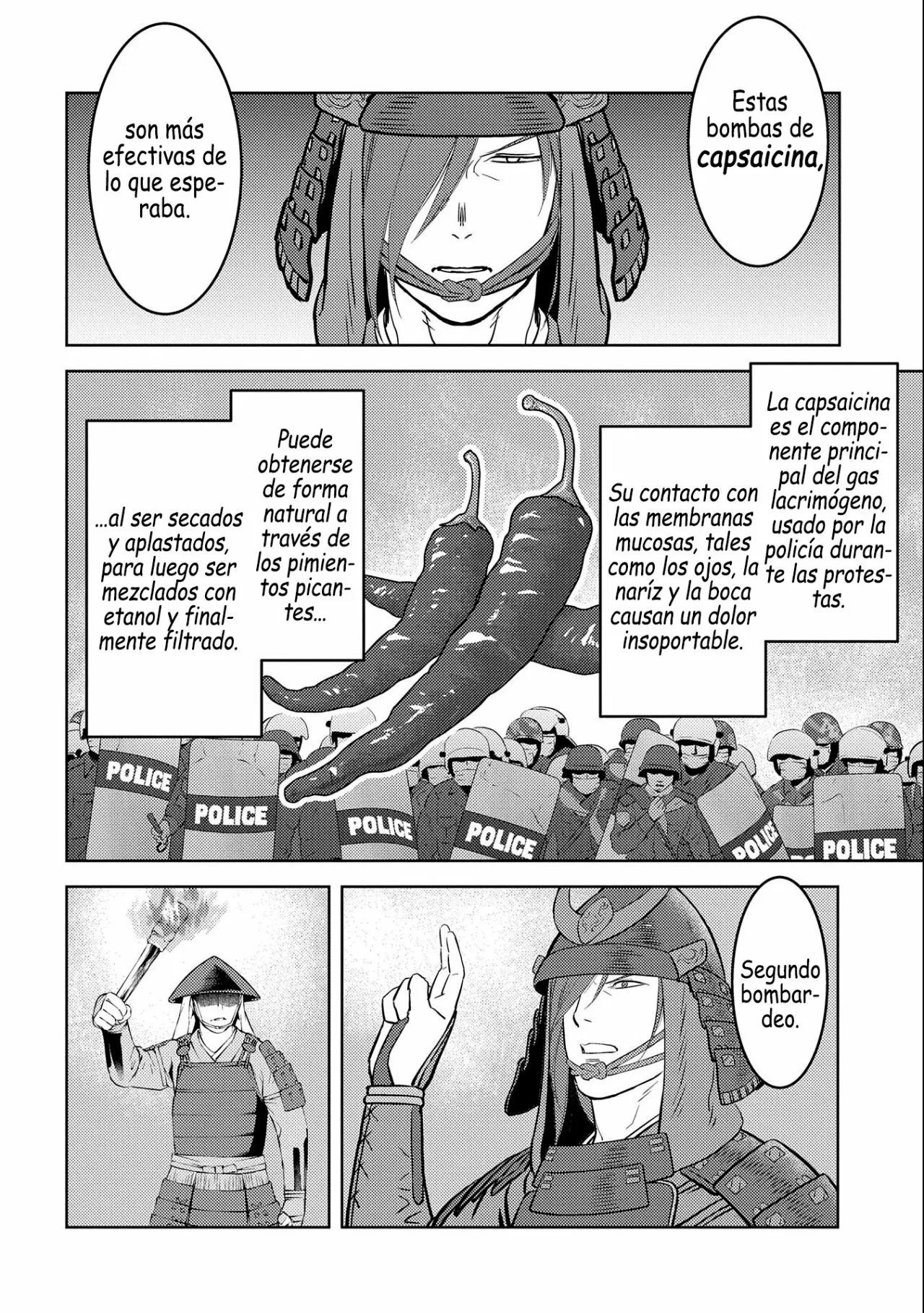 Sengoku Komachi Kuroutan: Noukou Giga Capítulo 46 - Page 6