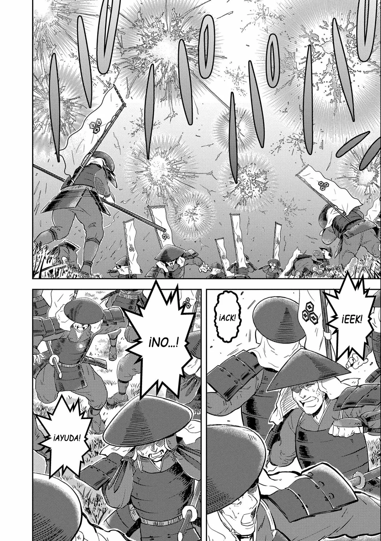 Sengoku Komachi Kuroutan: Noukou Giga Capítulo 46 - Page 8