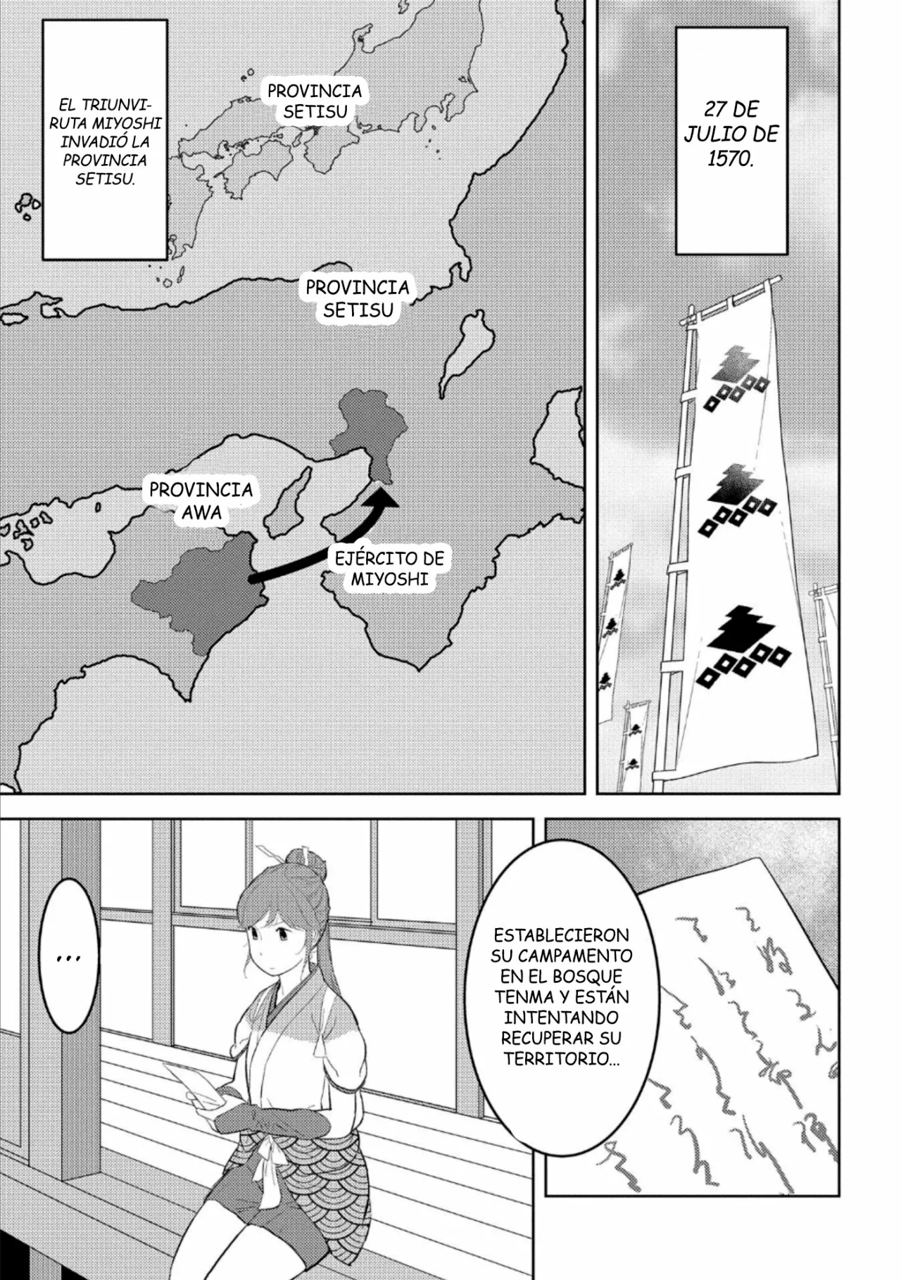 Sengoku Komachi Kuroutan: Noukou Giga Capítulo 47 - Page 11