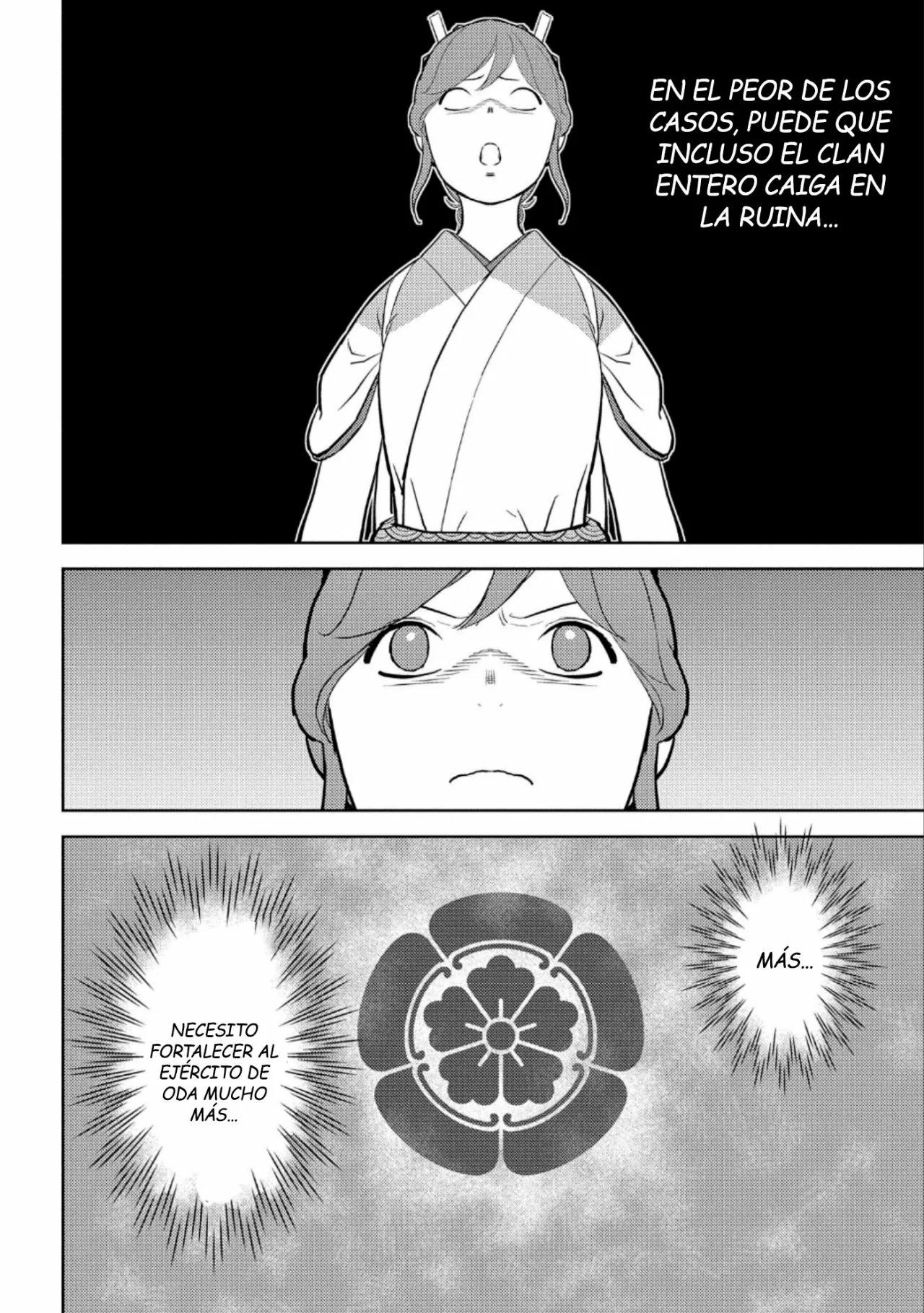 Sengoku Komachi Kuroutan: Noukou Giga Capítulo 47 - Page 14