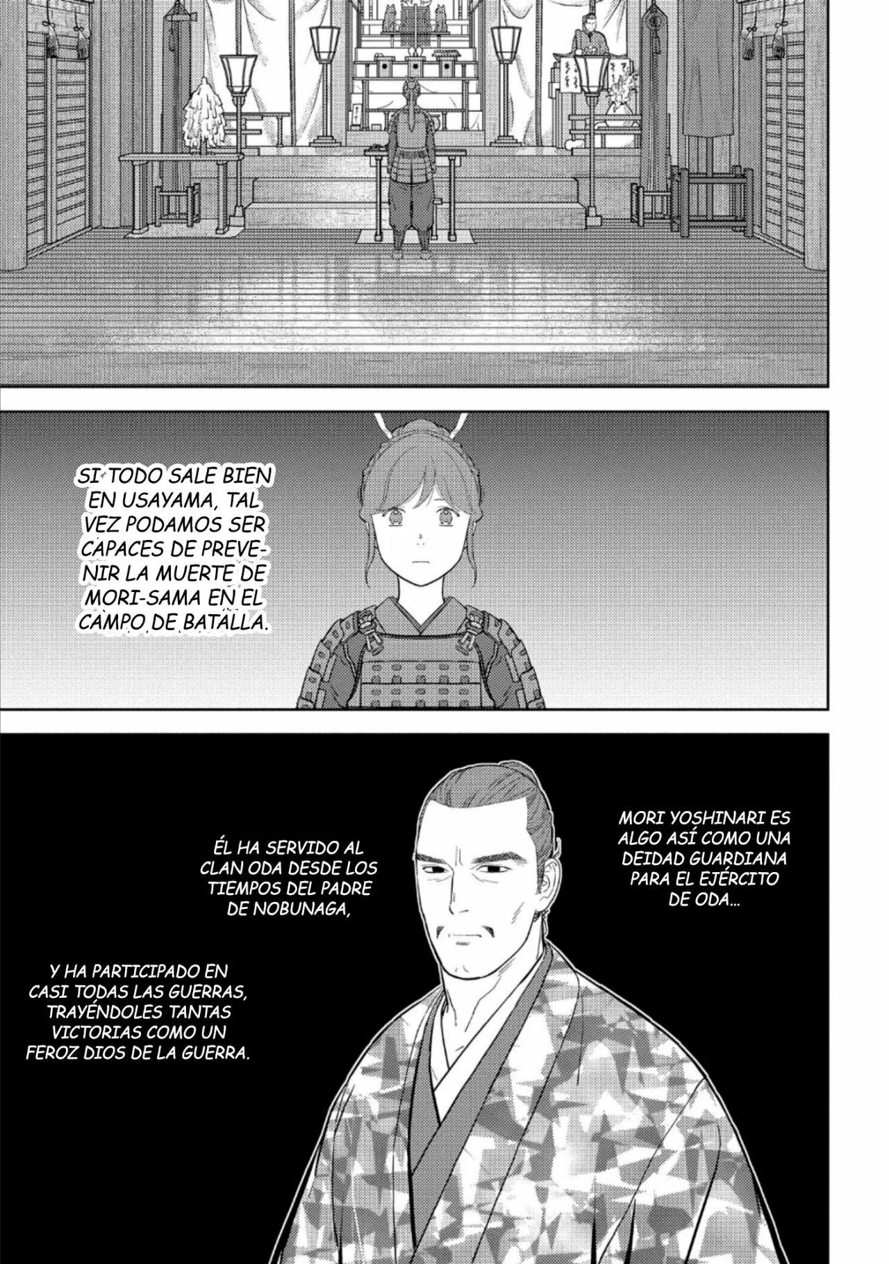 Sengoku Komachi Kuroutan: Noukou Giga Capítulo 47 - Page 19