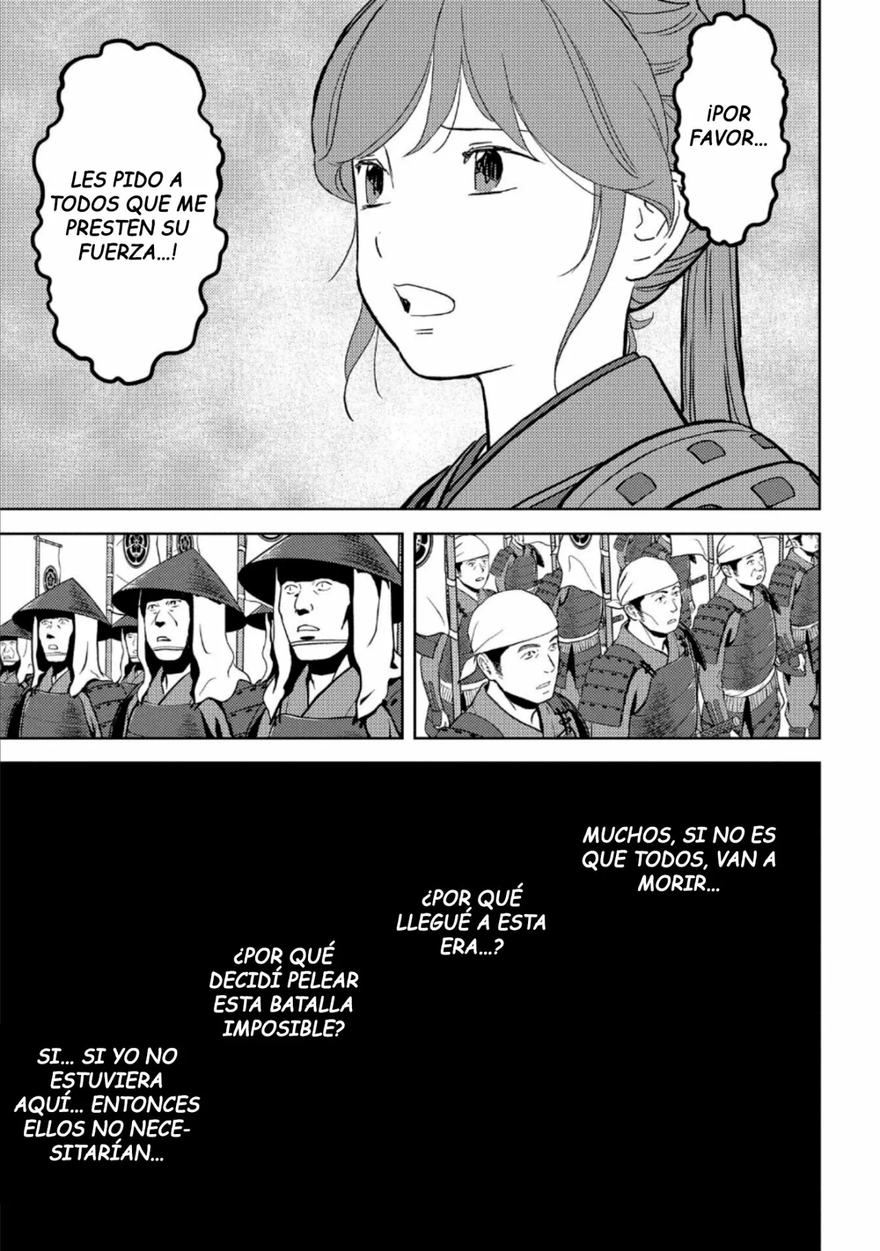 Sengoku Komachi Kuroutan: Noukou Giga Capítulo 47 - Page 24