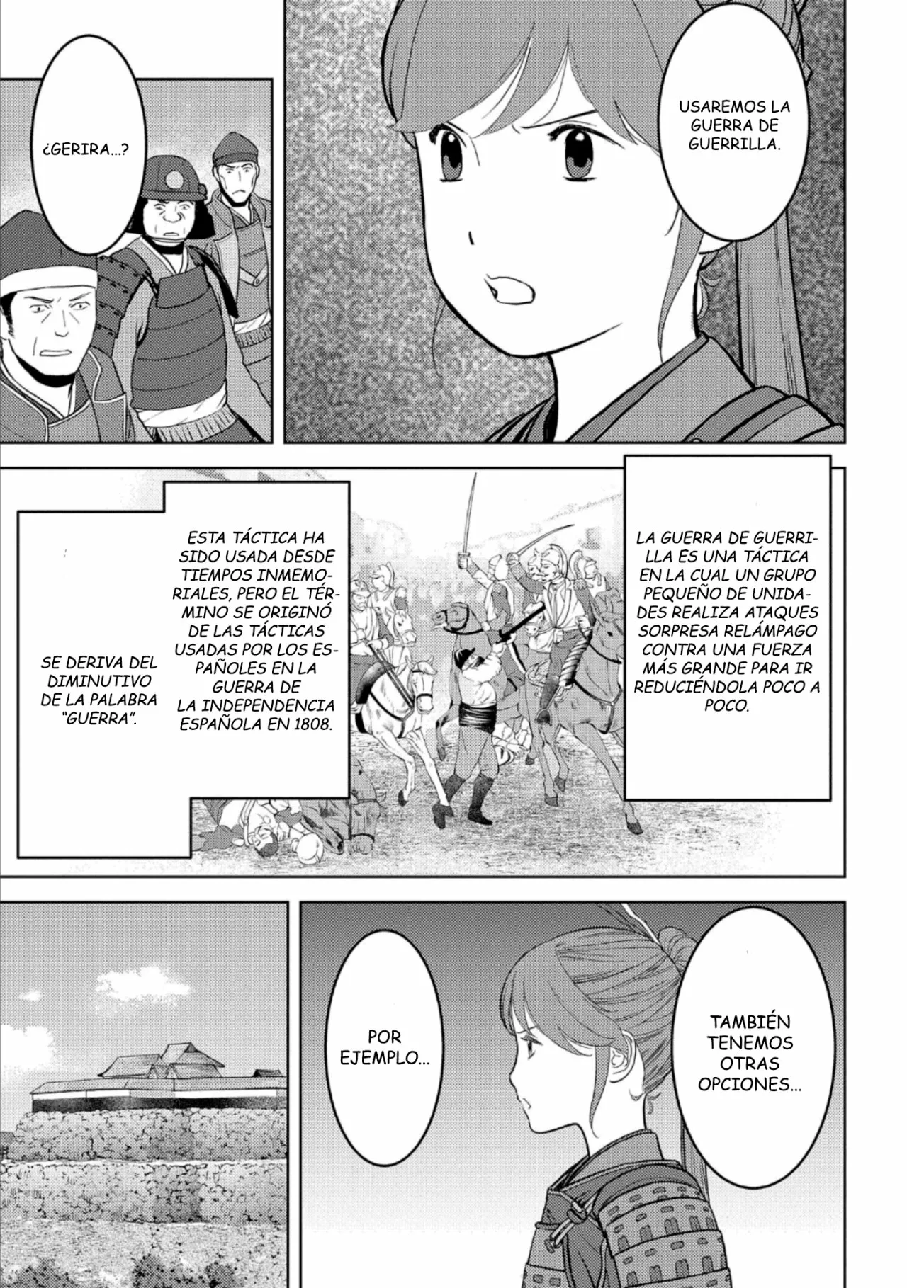 Sengoku Komachi Kuroutan: Noukou Giga Capítulo 48 - Page 21