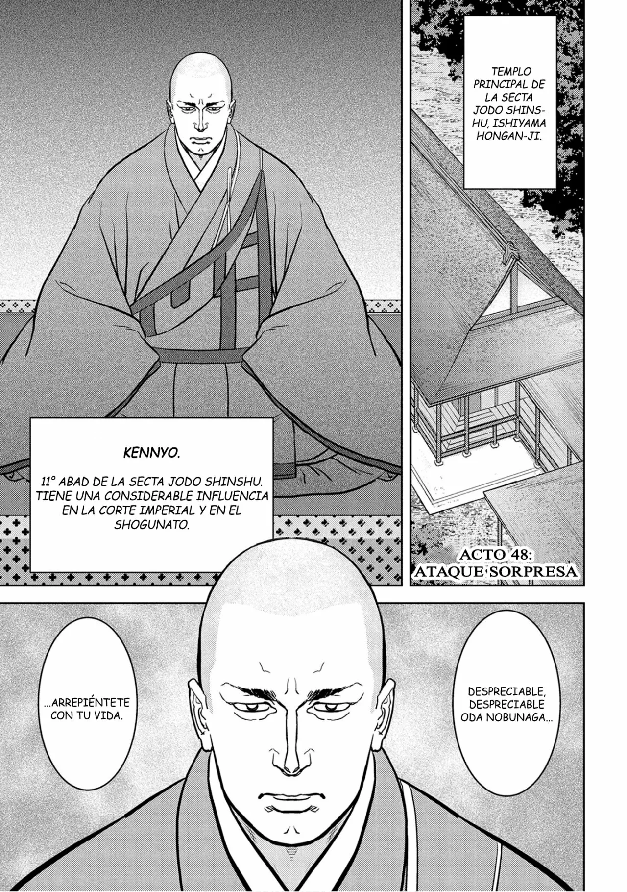 Sengoku Komachi Kuroutan: Noukou Giga Capítulo 48 - Page 3