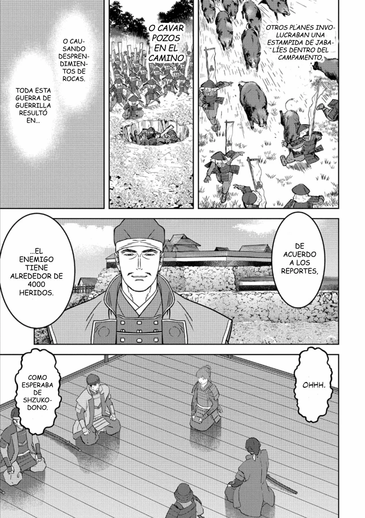 Sengoku Komachi Kuroutan: Noukou Giga Capítulo 48 - Page 33