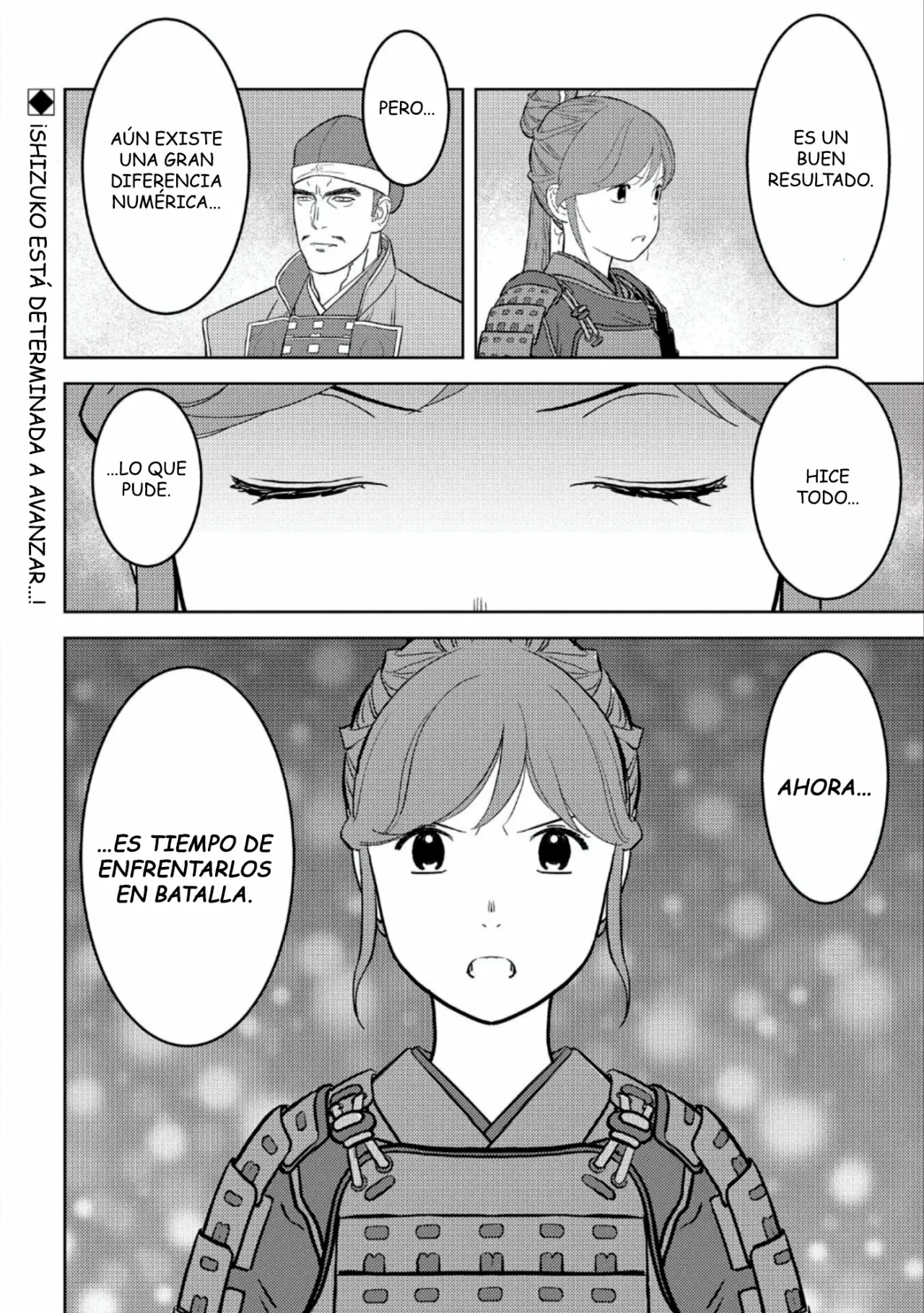 Sengoku Komachi Kuroutan: Noukou Giga Capítulo 48 - Page 34