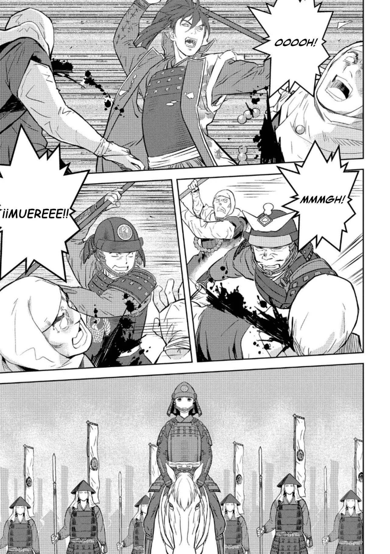 Sengoku Komachi Kuroutan: Noukou Giga Capítulo 49 - Page 26