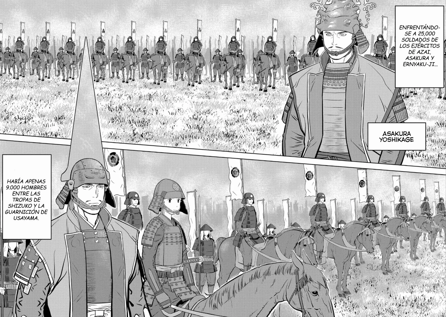 Sengoku Komachi Kuroutan: Noukou Giga Capítulo 49 - Page 4