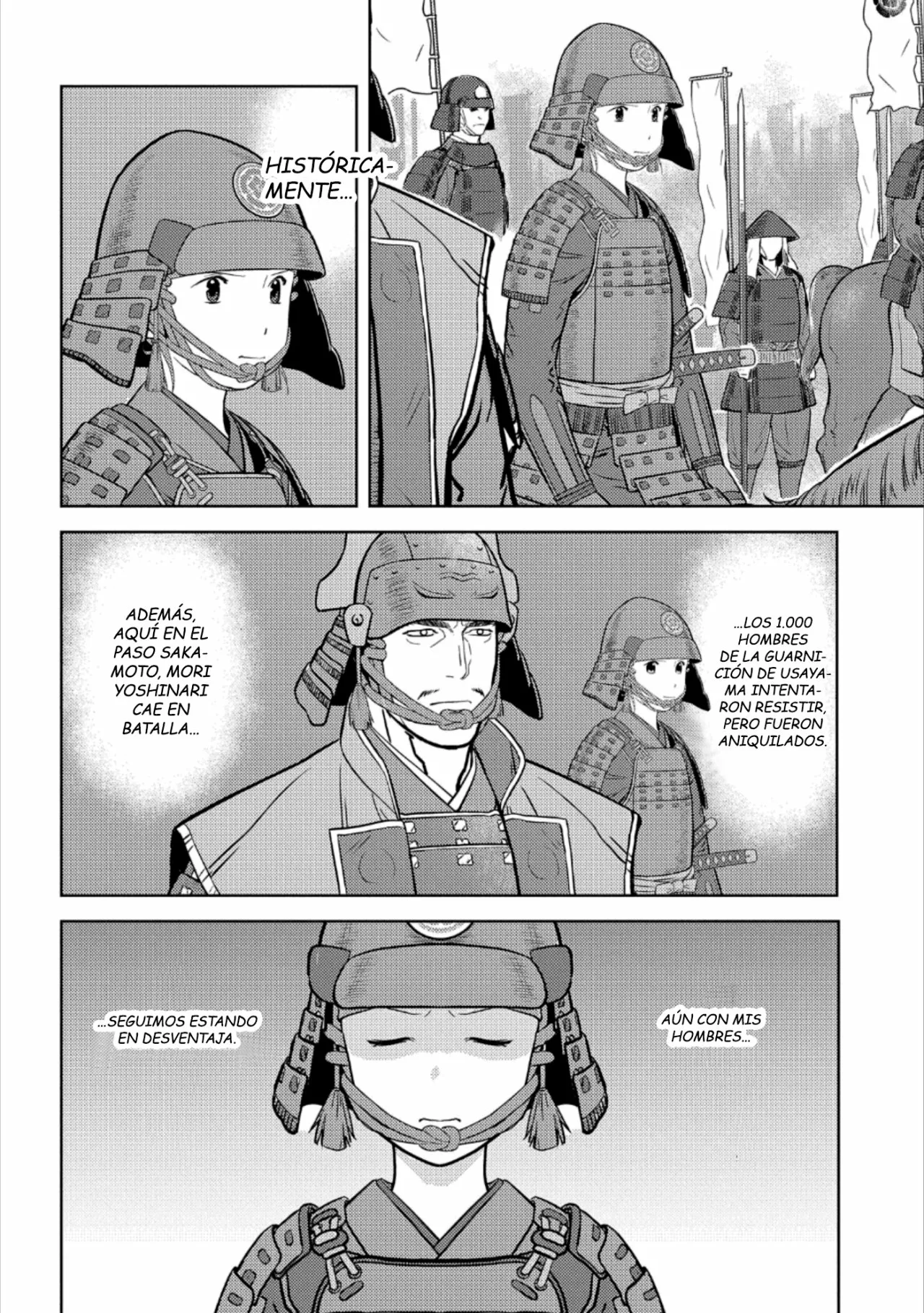 Sengoku Komachi Kuroutan: Noukou Giga Capítulo 49 - Page 5