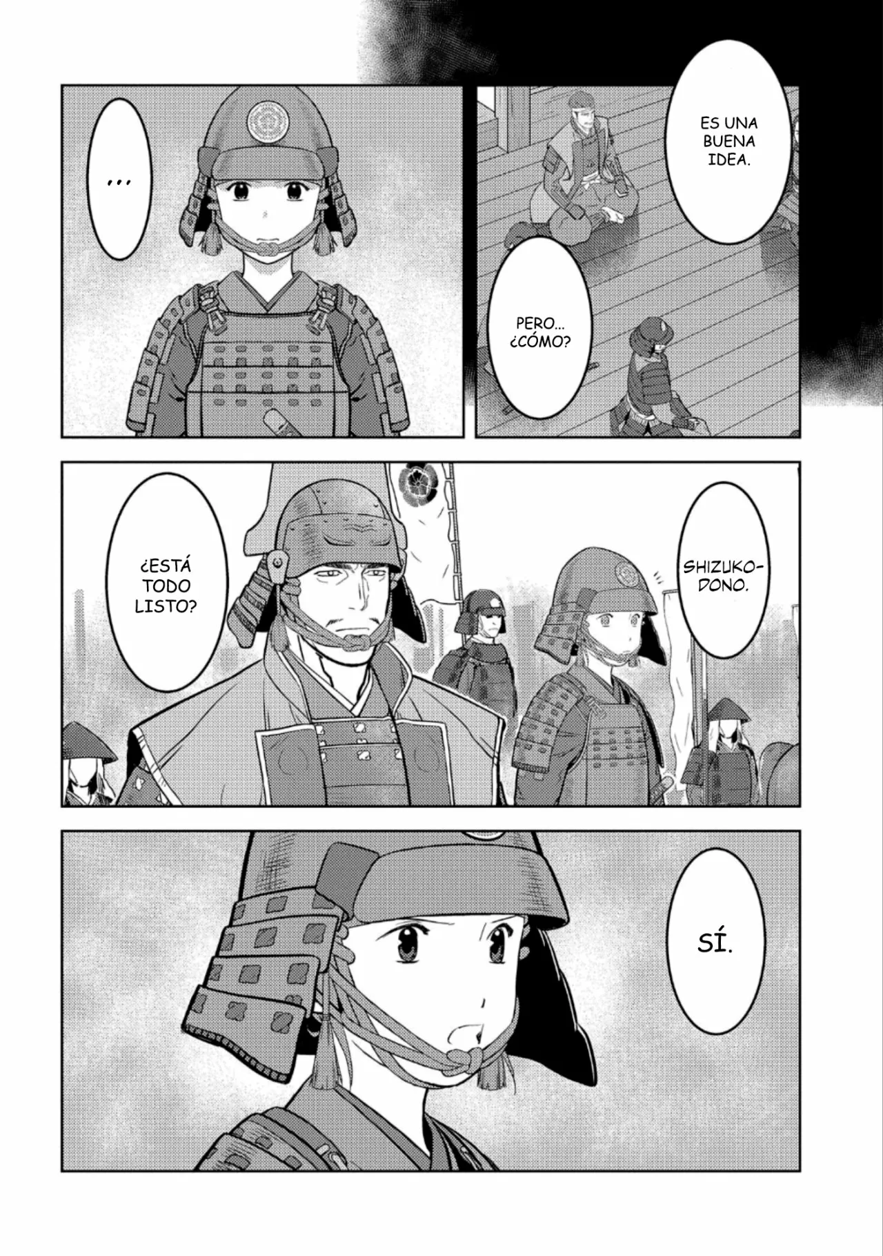 Sengoku Komachi Kuroutan: Noukou Giga Capítulo 49 - Page 7